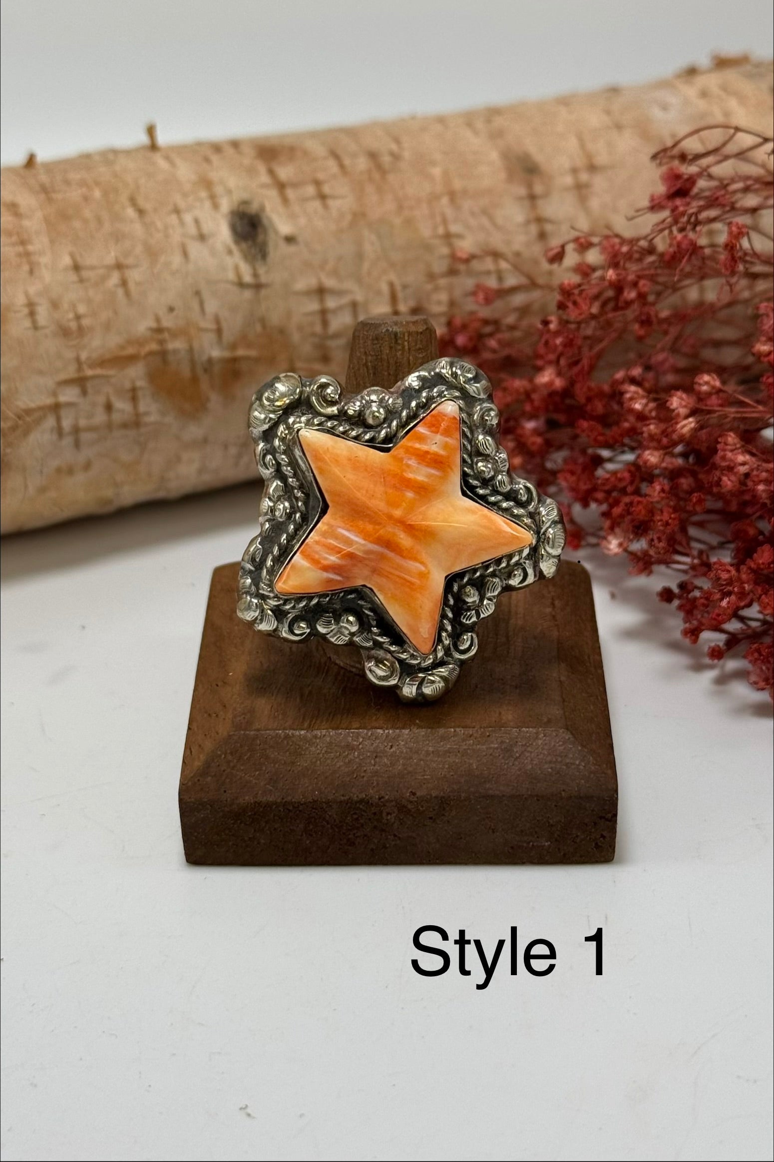 Orange star Ring