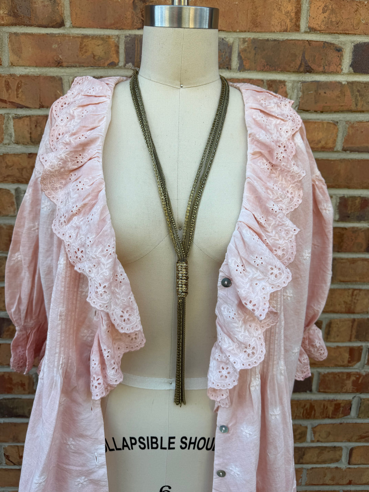 Final Sale - Long Beaded Necklace