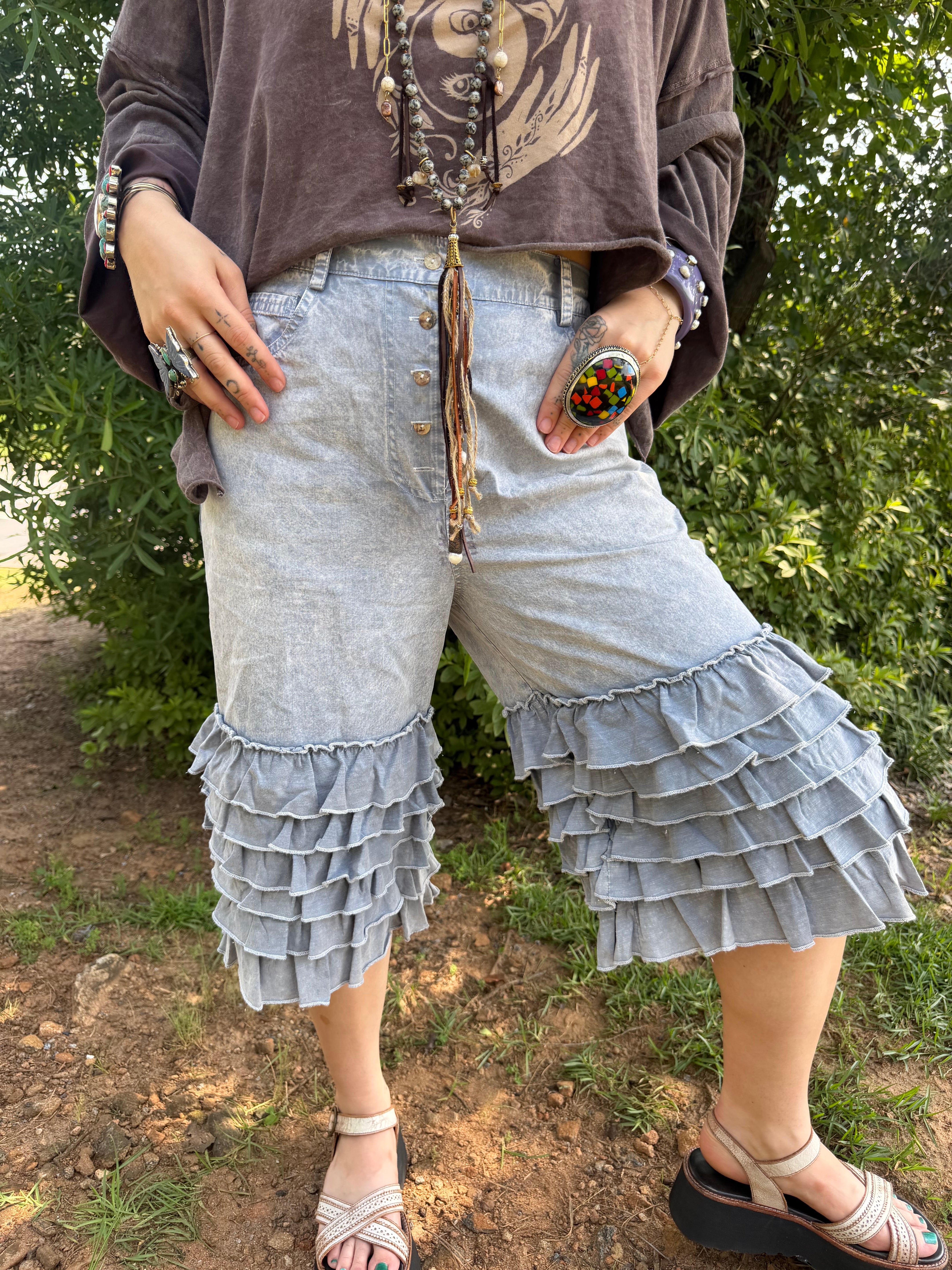 Ruffle My Feathers Bloomer Shorts