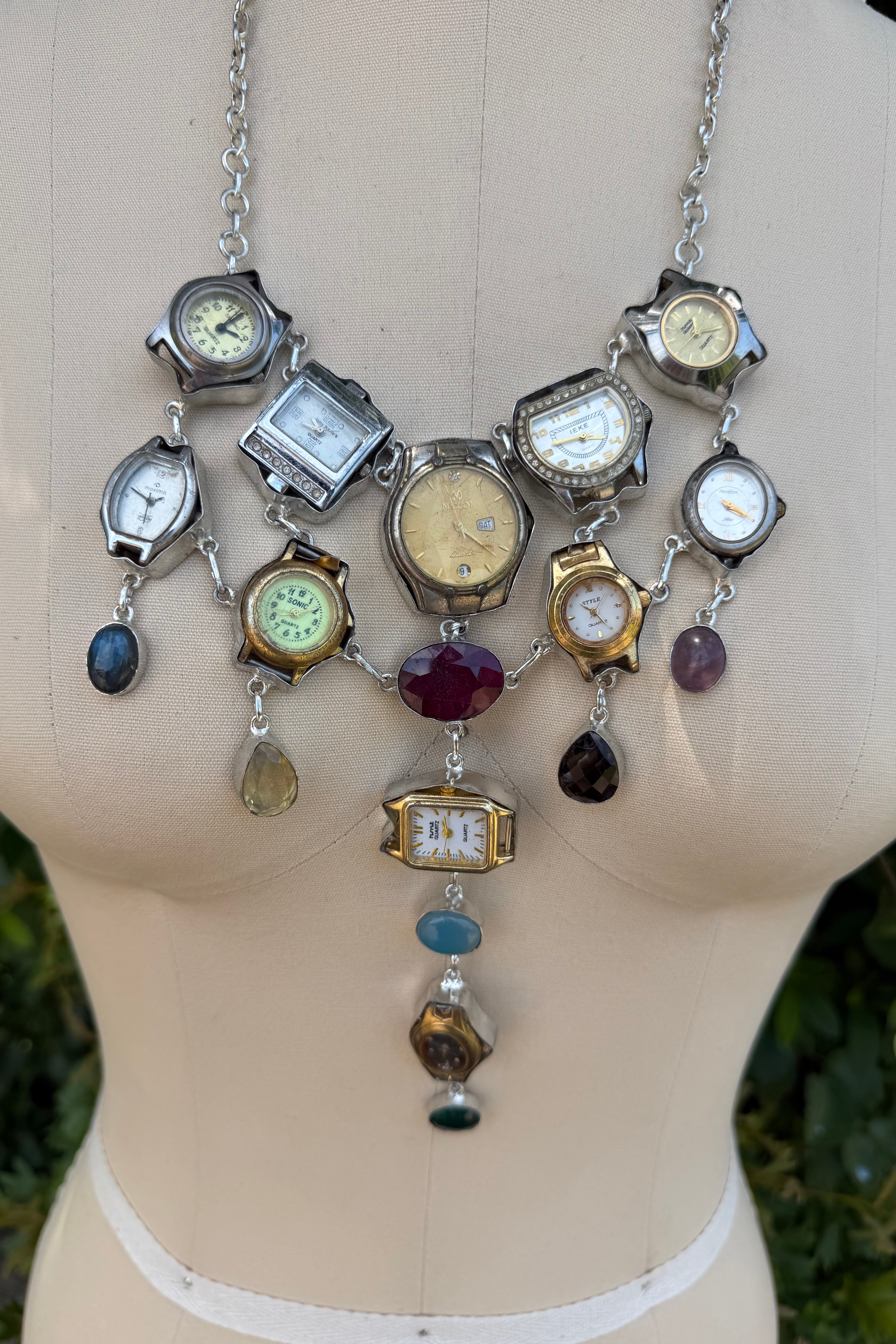 Looking at You Watch Necklace