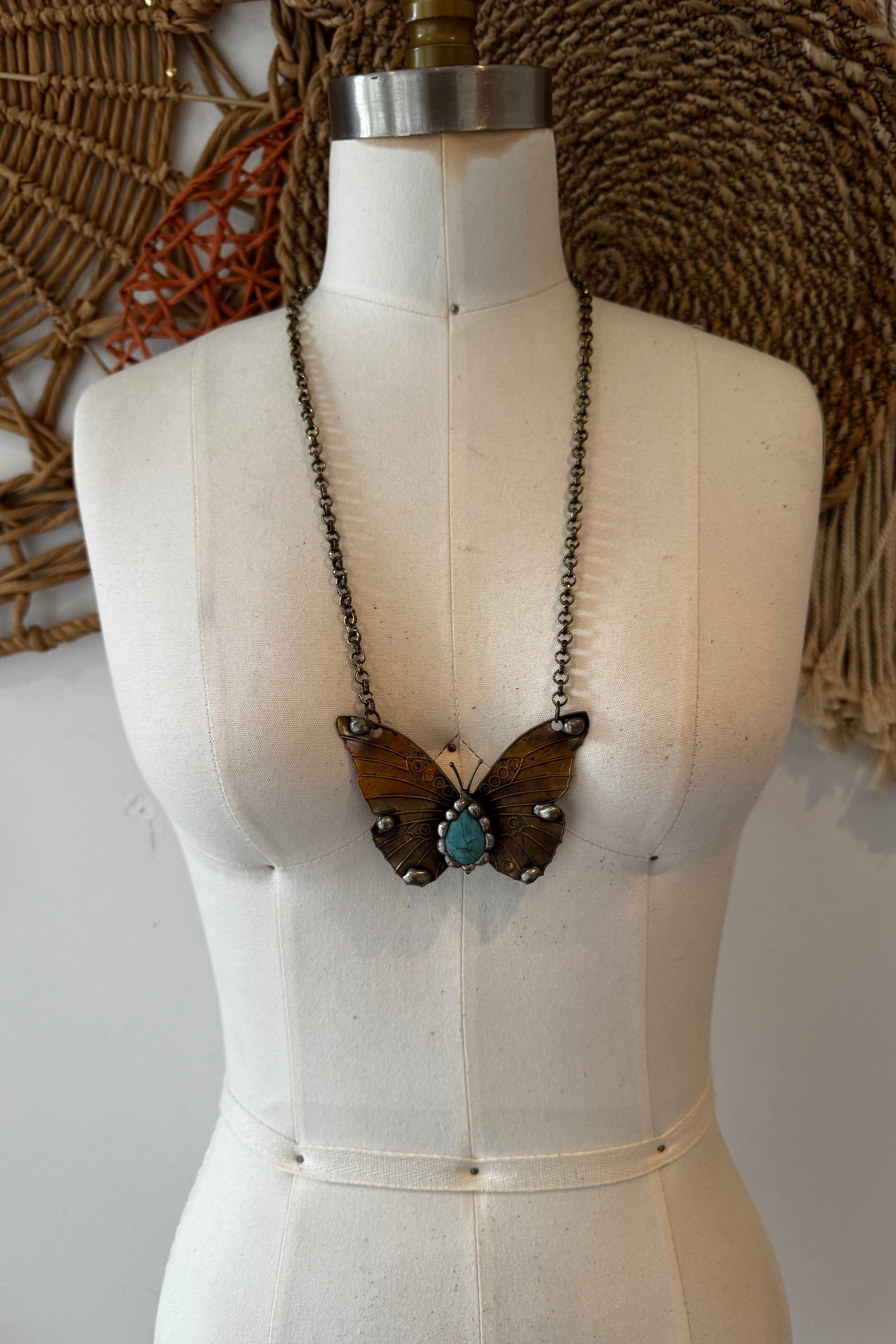 Big Butterfly Necklace