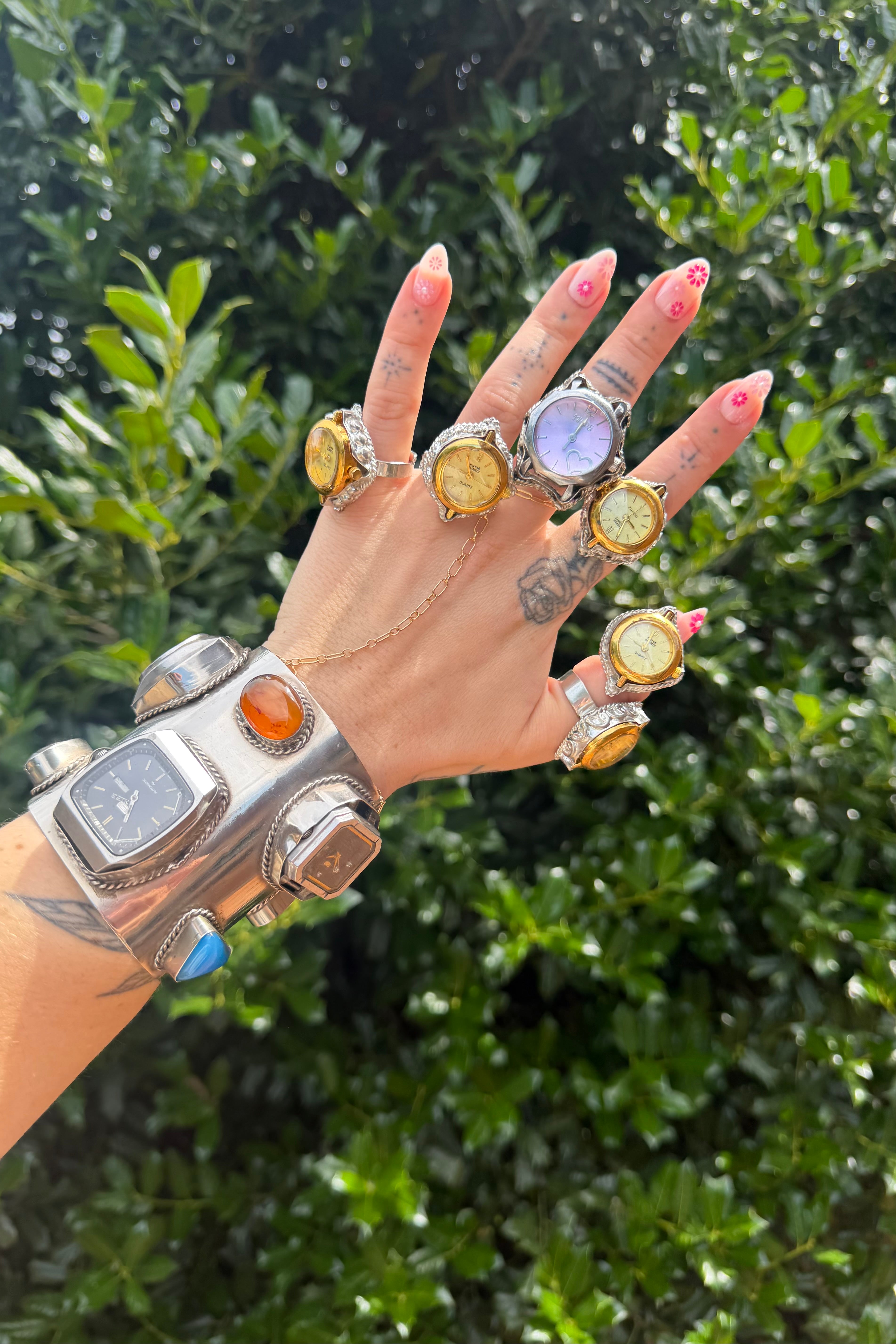 Tick Tock Watch Ring