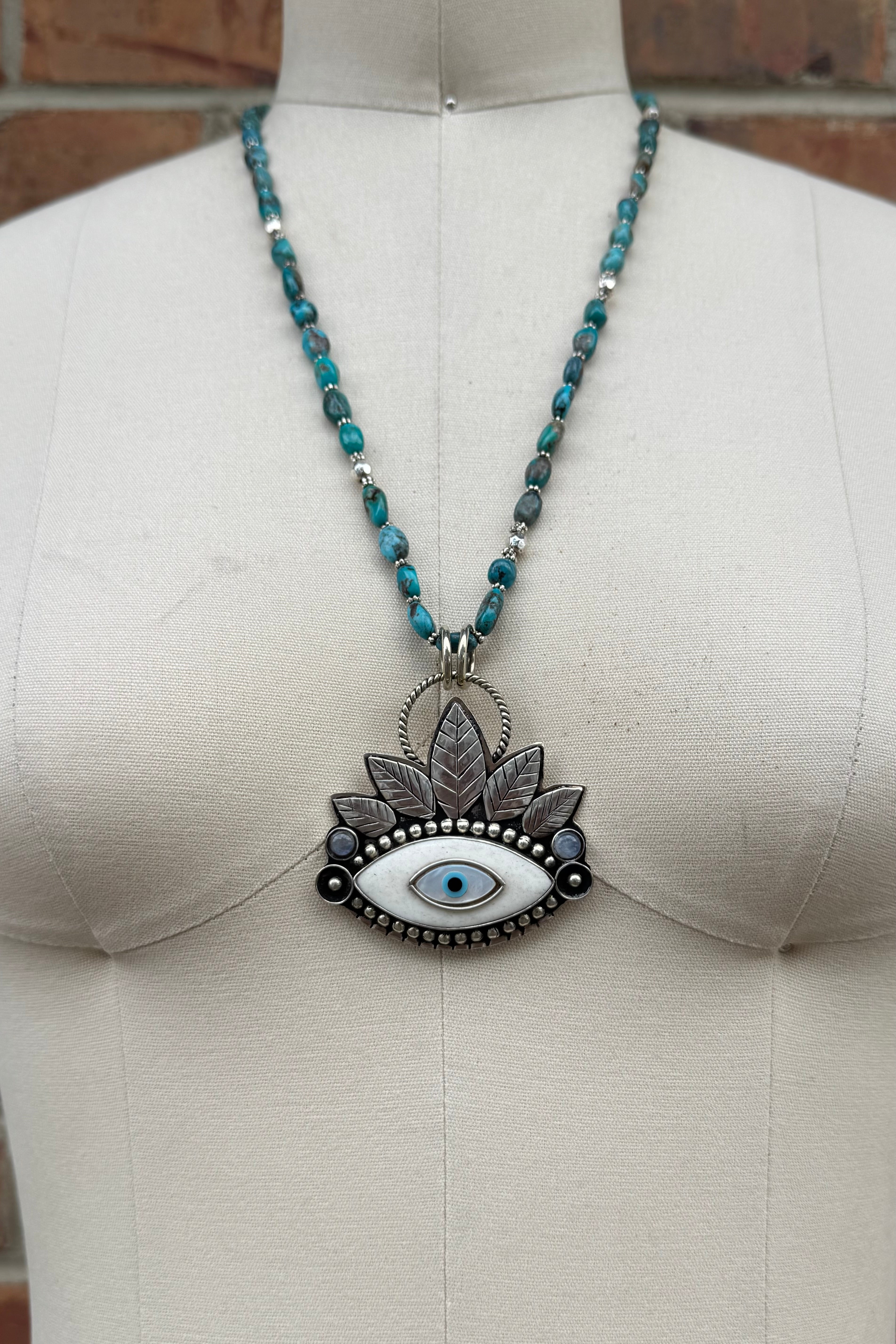 In the Eye Turquoise Necklace