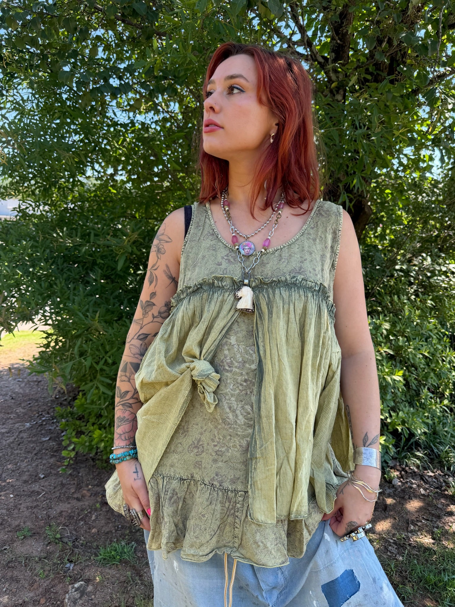 An Evening Out Breezy Tank