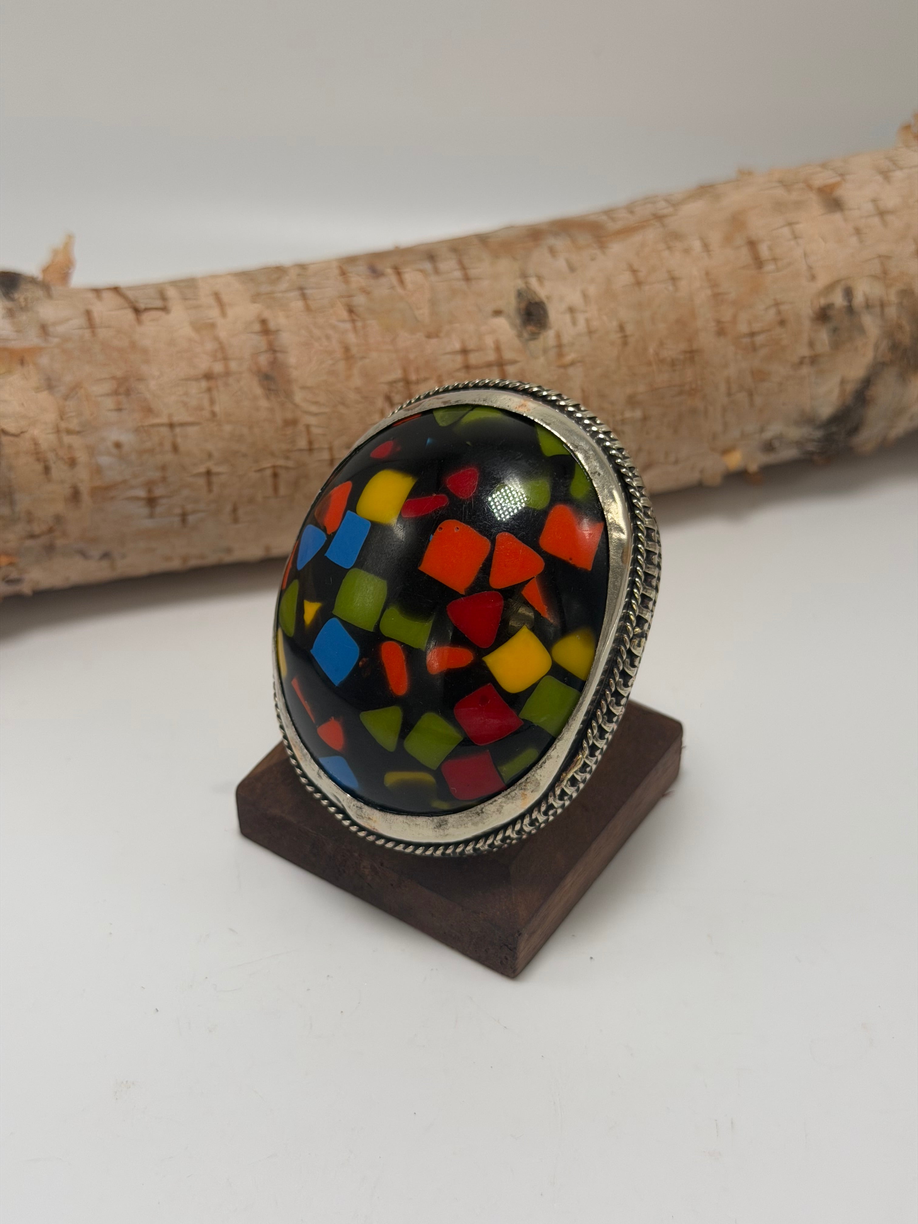 Retro Gum Dome Ring