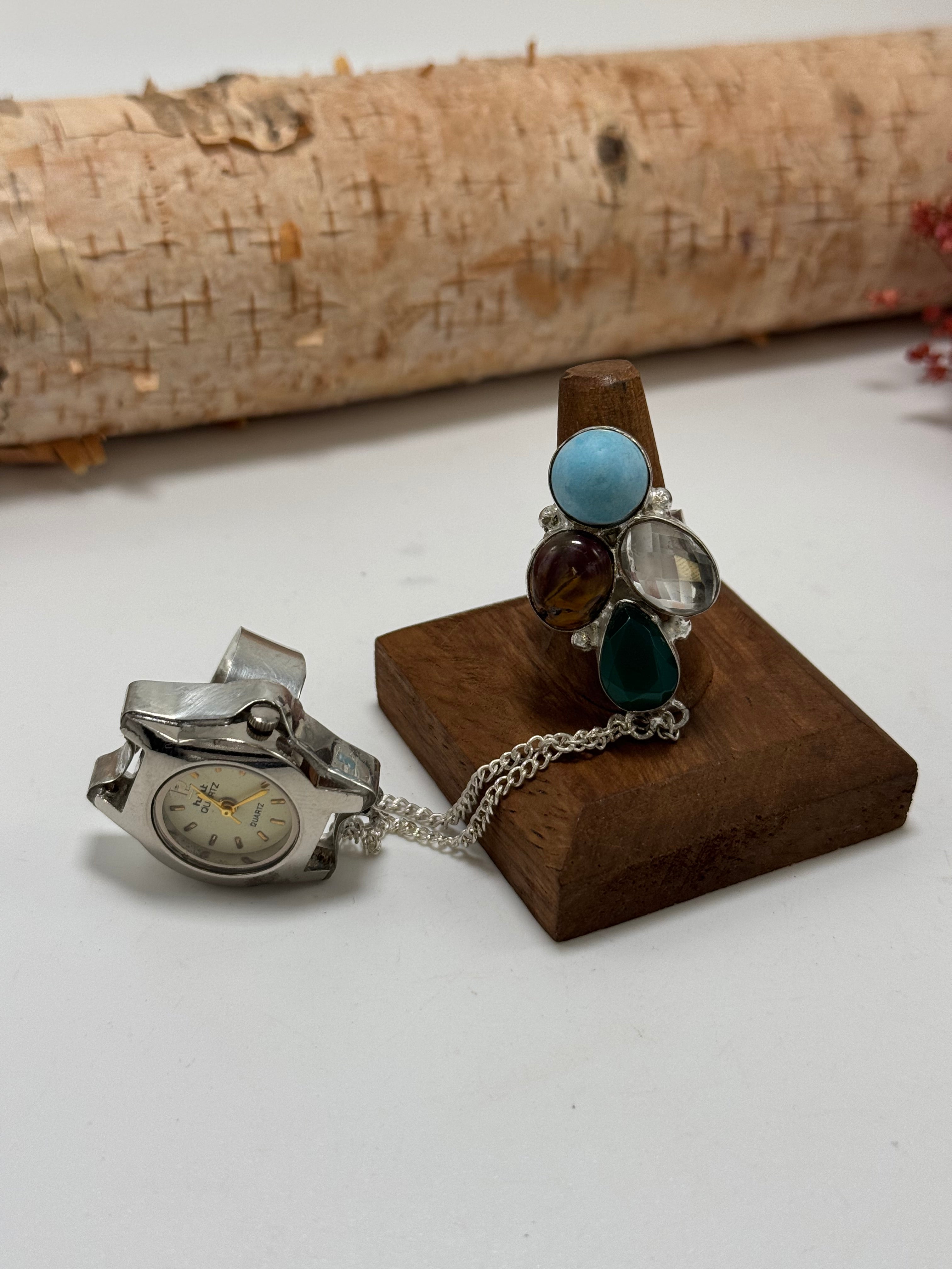 Tick Tock Double Ring - Style 16