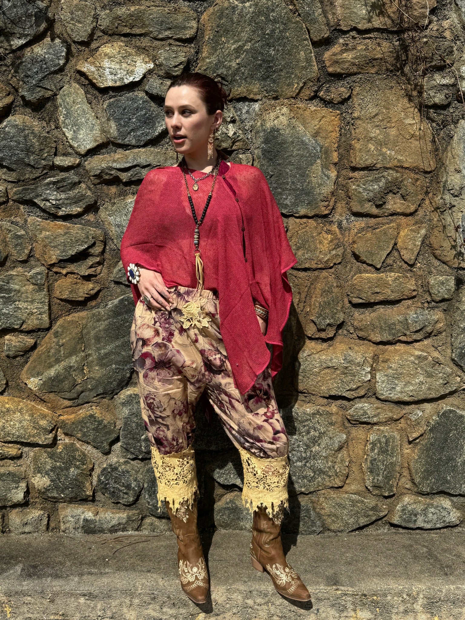 Summer Breeze Poncho Layering Top