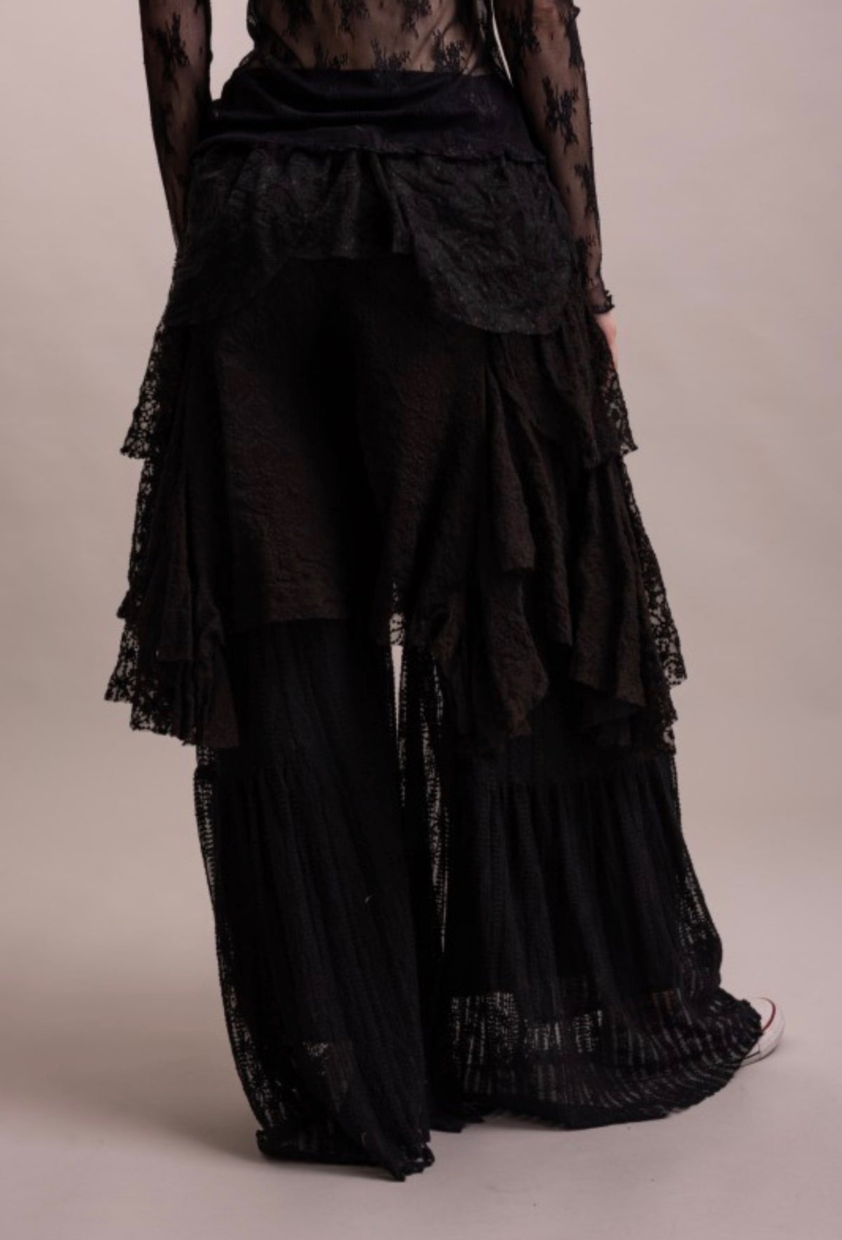 Preorder - The Victorian Cascading Lace Ruffle Pant