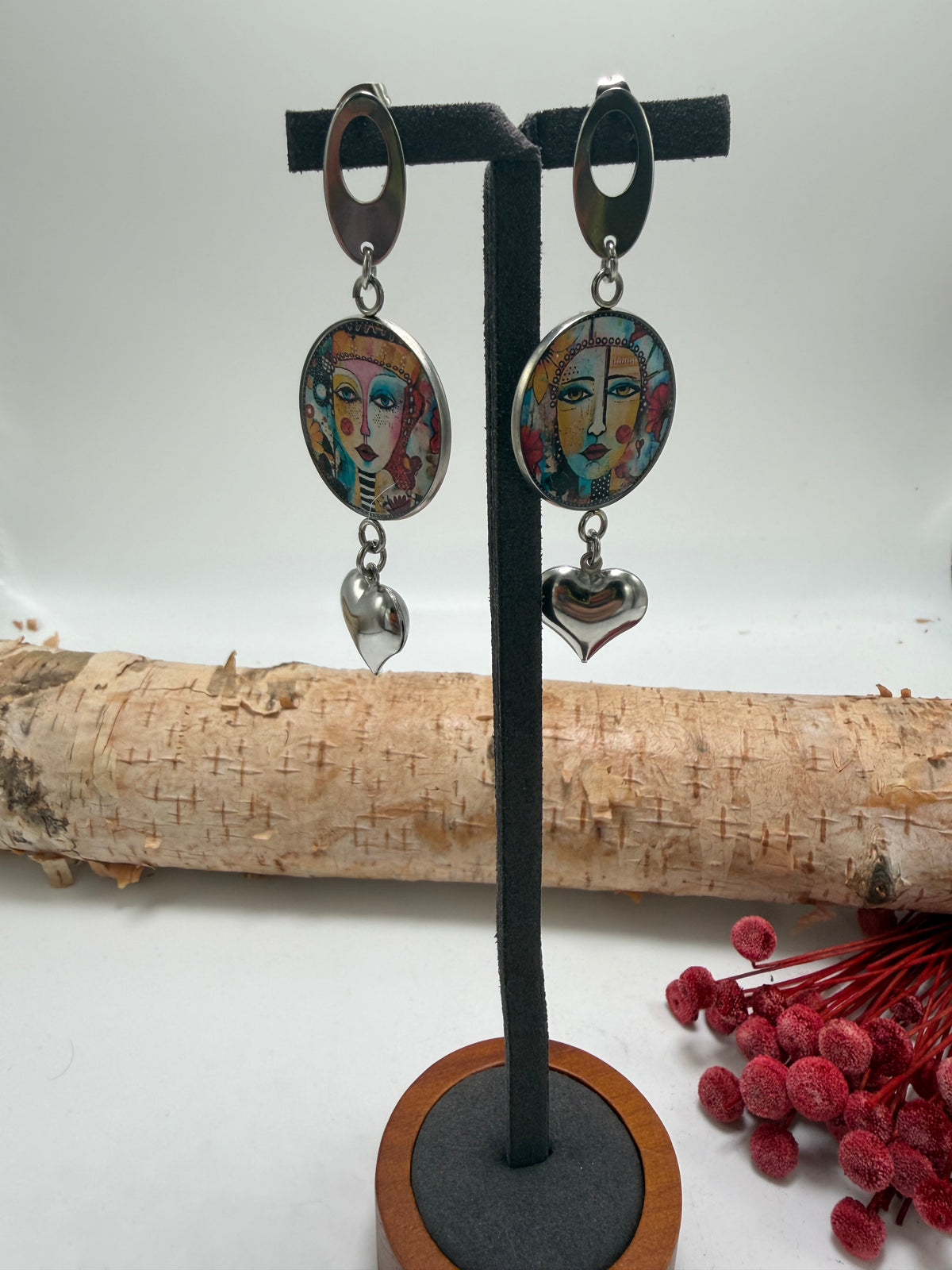 The Face Earrings