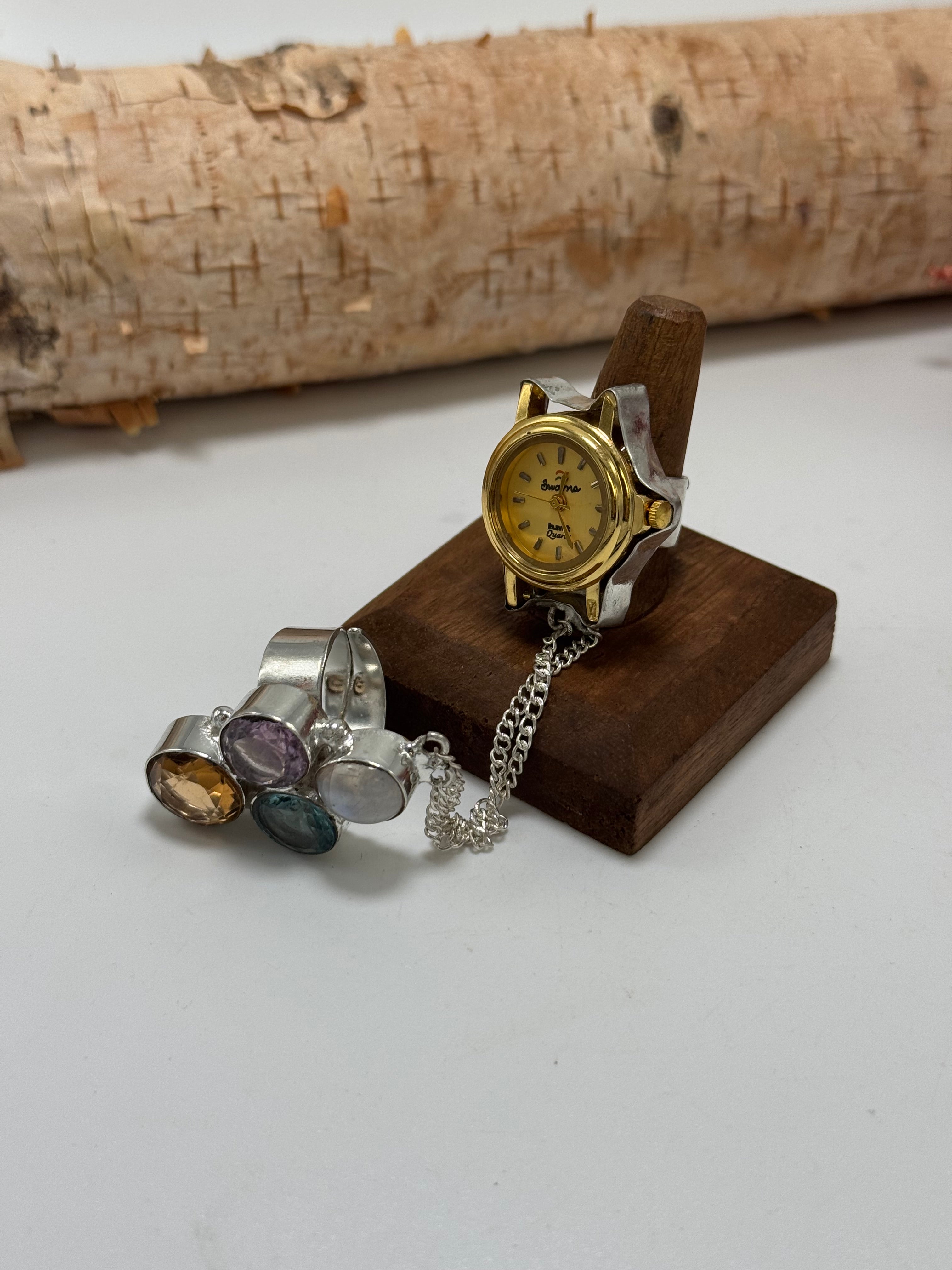 Tick Tock Double Ring - Style 17