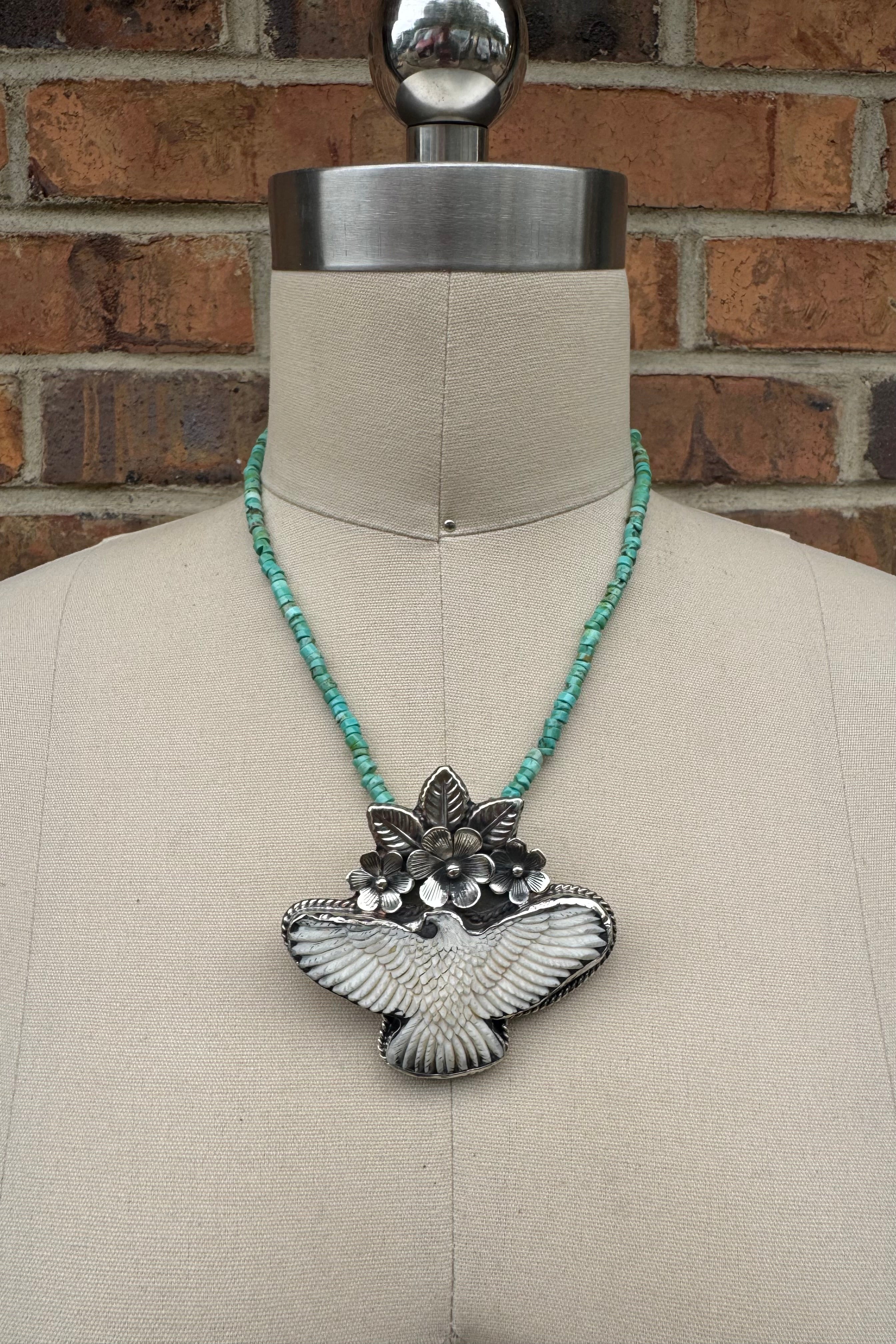 Asymmetrical Hawk Necklace 1