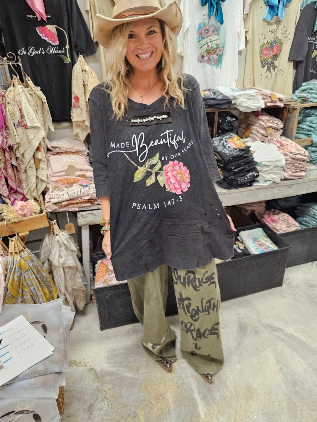 Made Beautiful By Our Scars Top