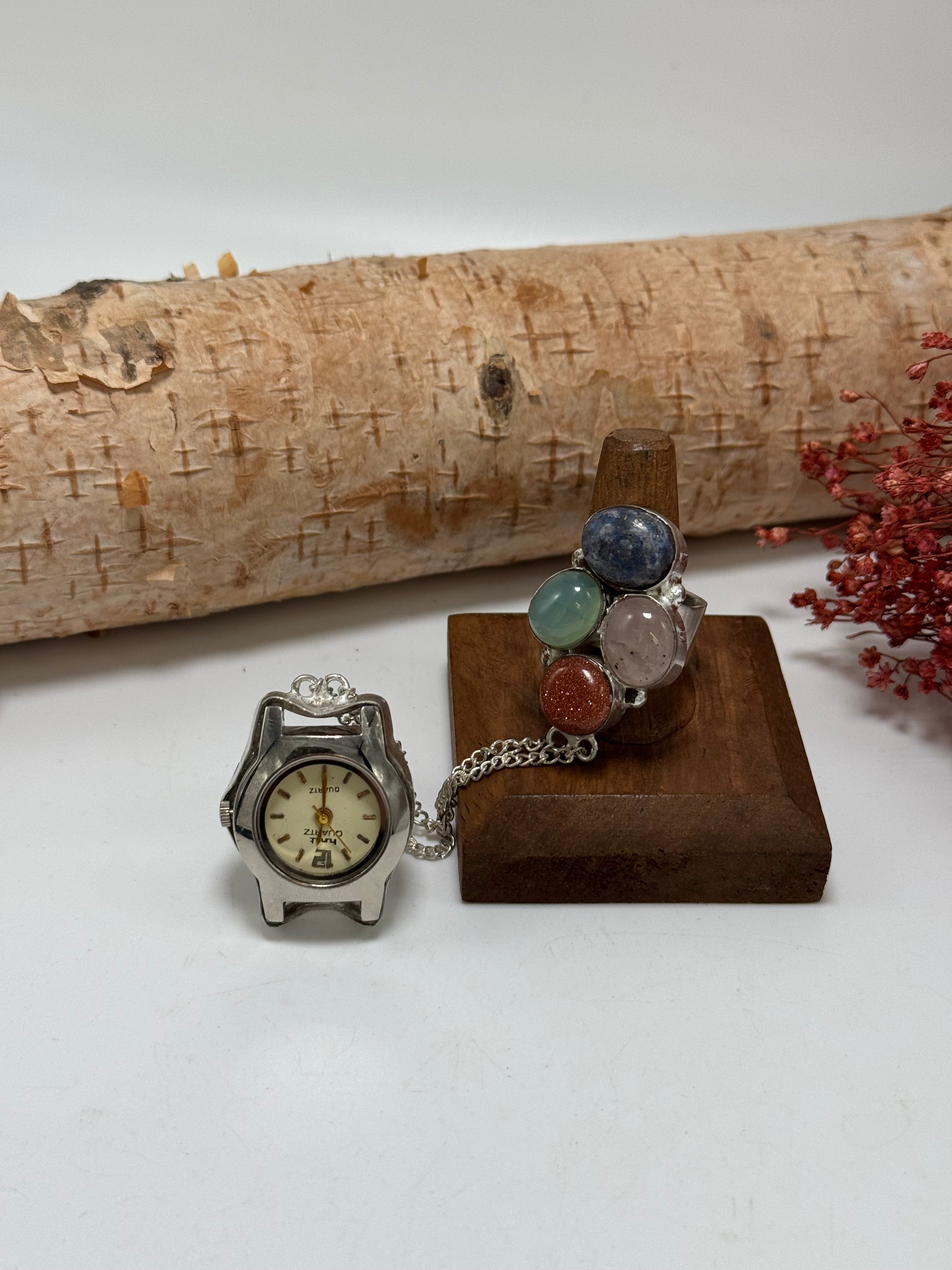 Tick Tock Double Ring - 8