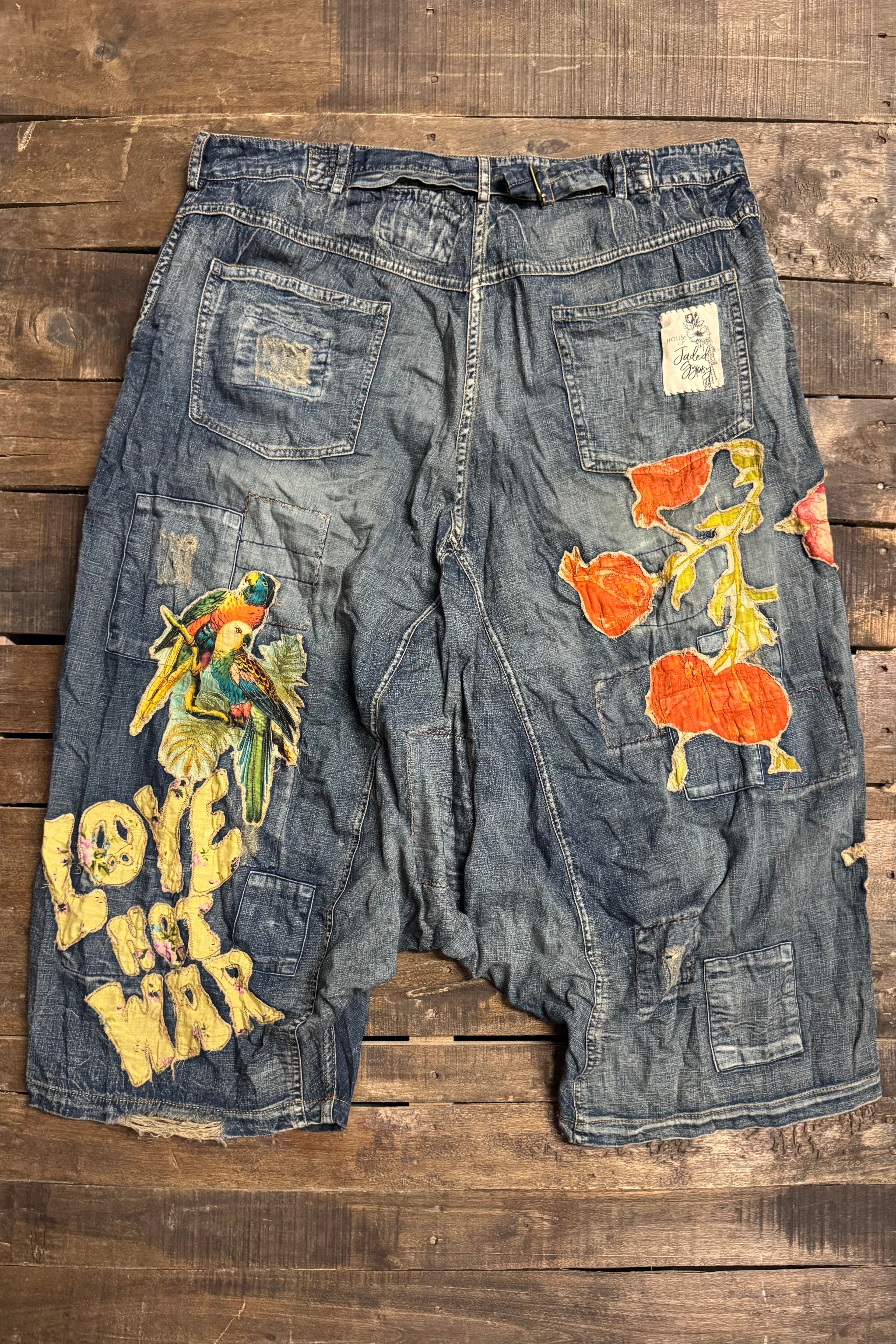 Drifted Trail Harem Pants in Peaceful Days