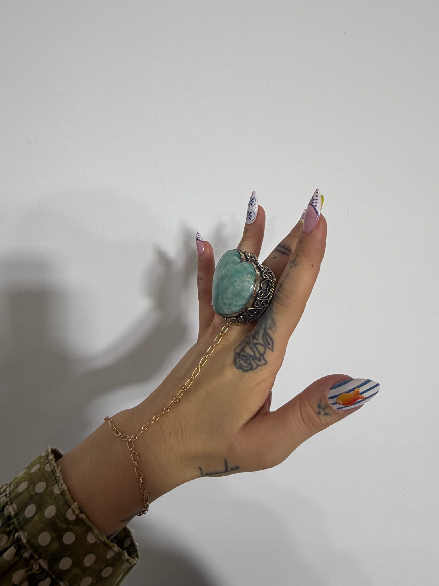 Blue Heart Ring