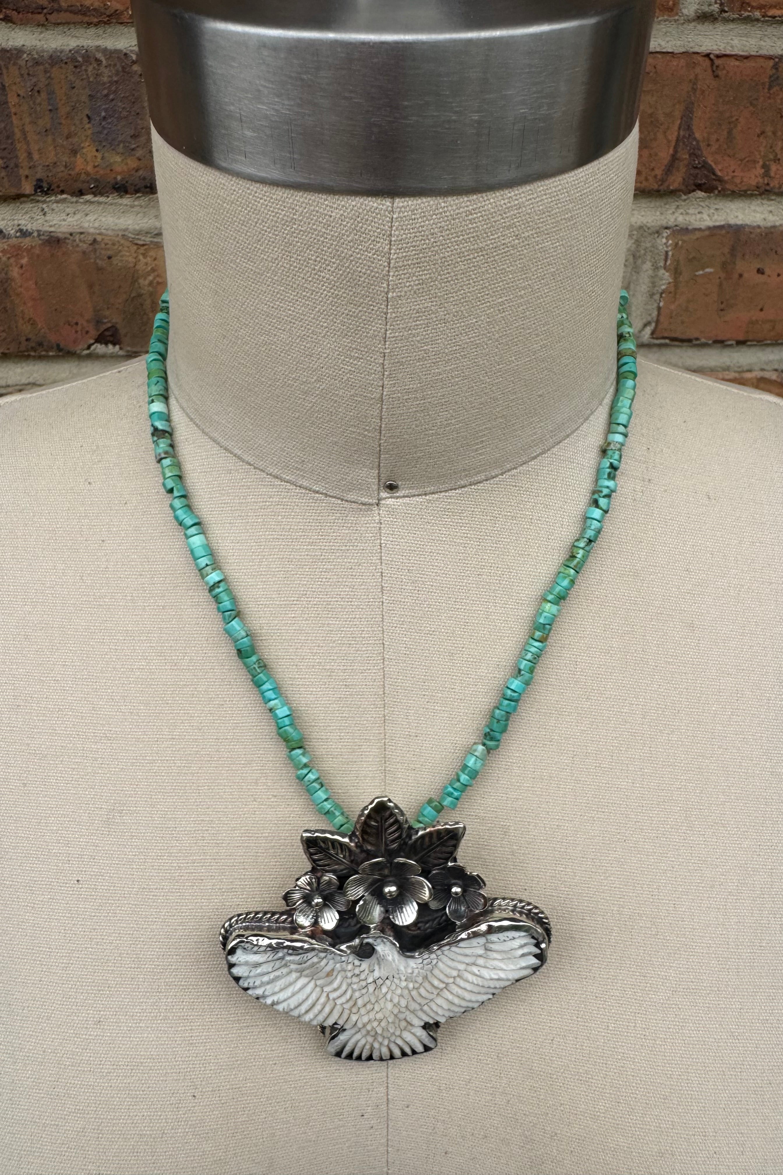 Asymmetrical Hawk Necklace 1