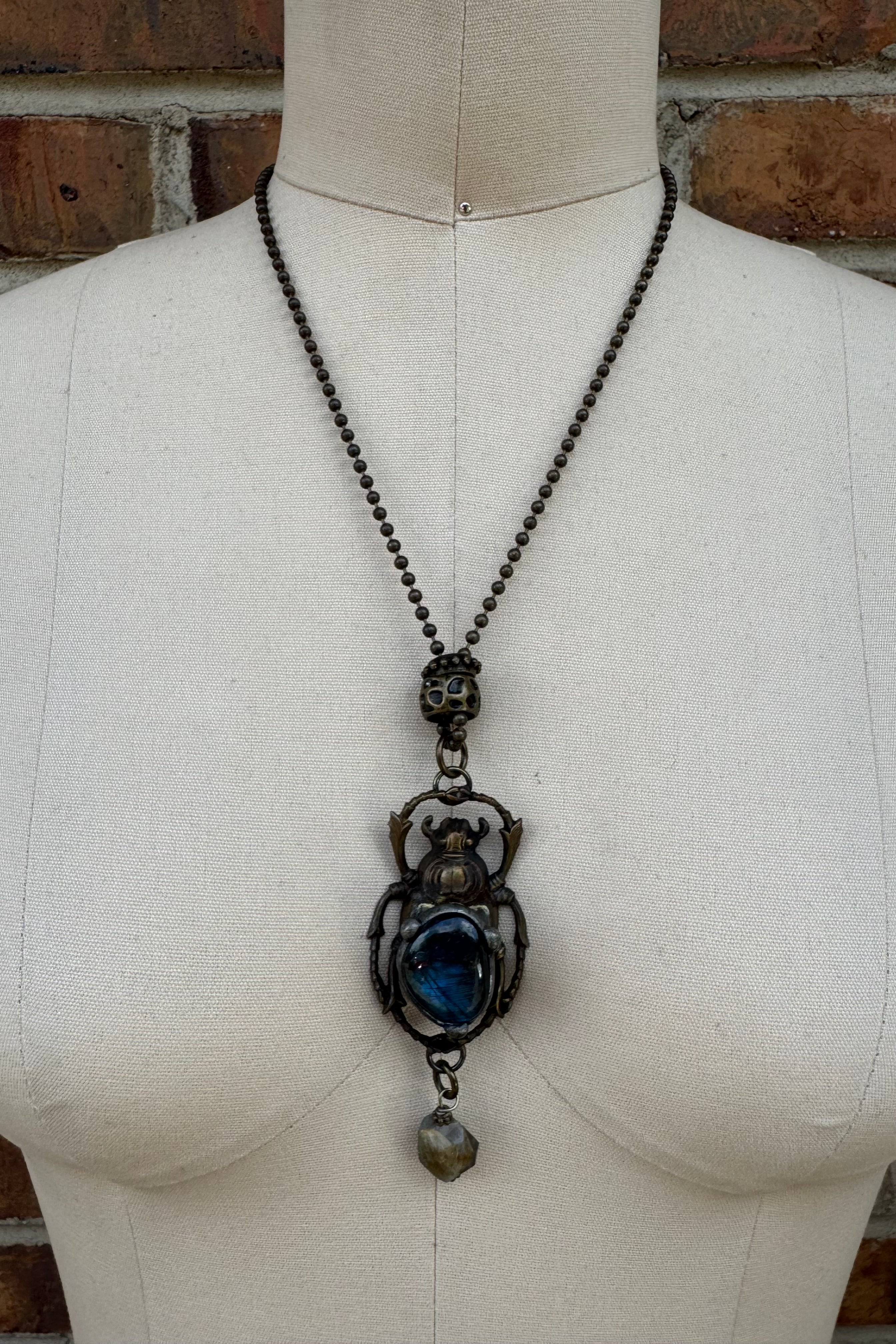 Lab Bug Necklace