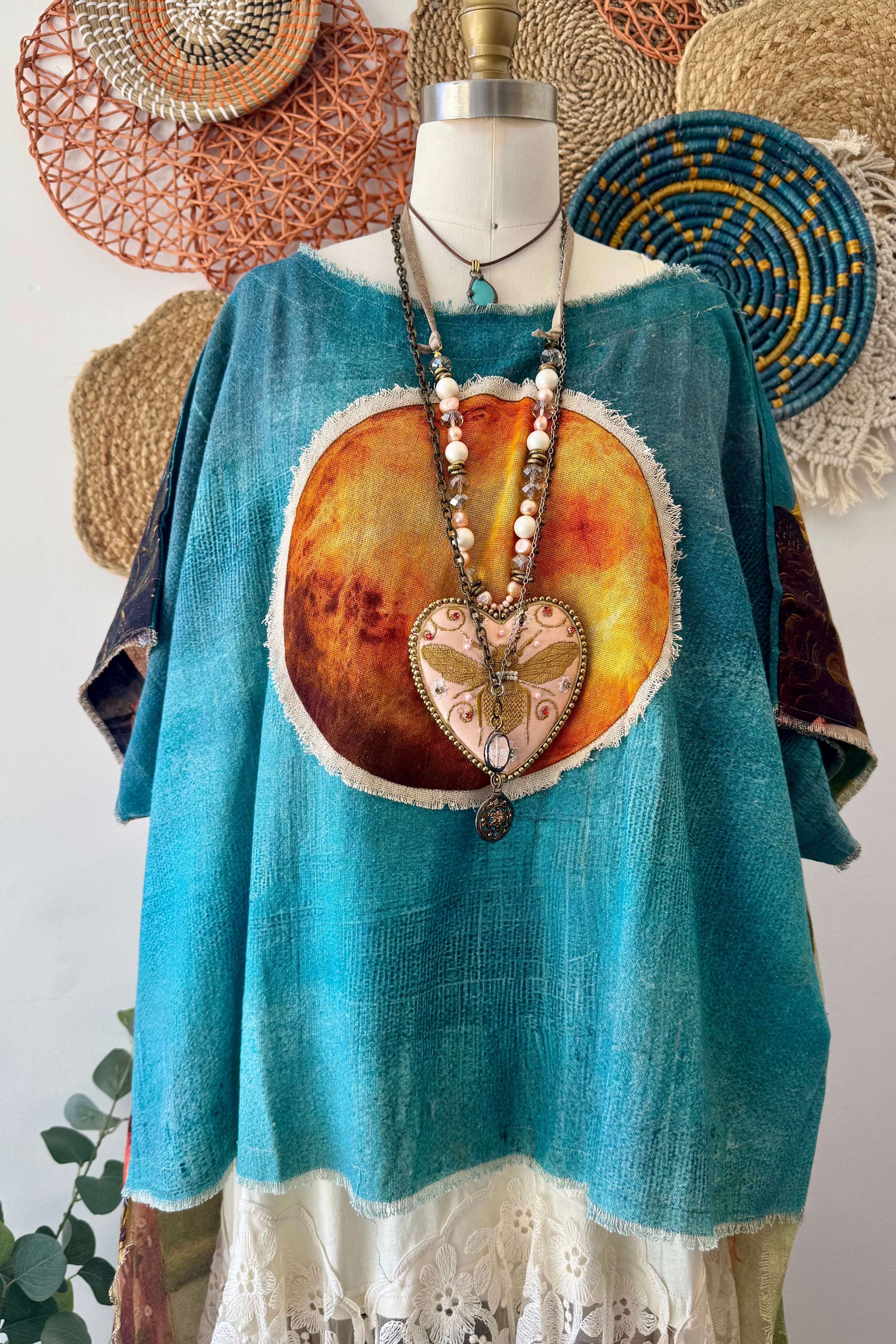 The Artist Hi Low Tunic Top