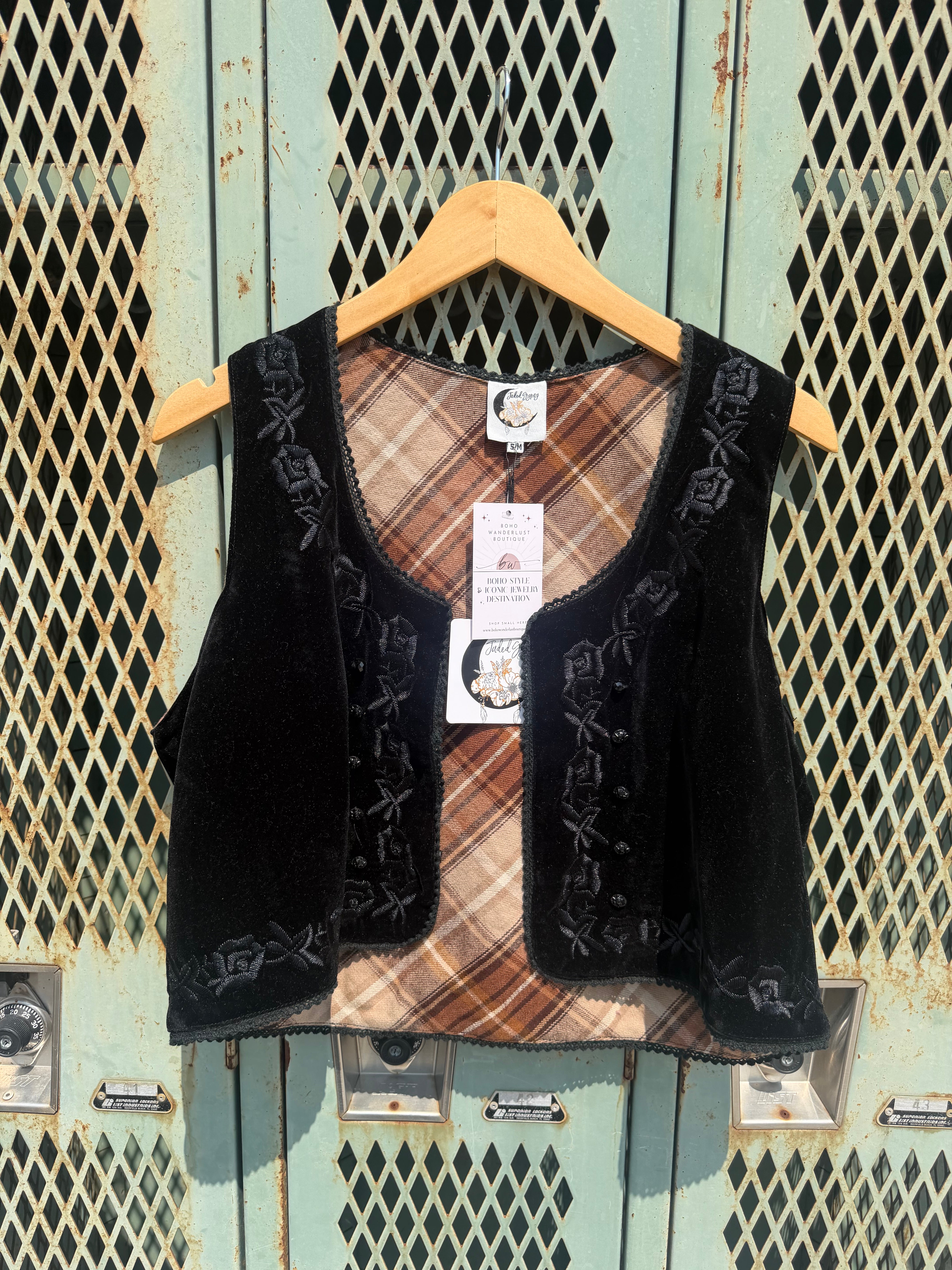Sale Deal - S/M Velvet Vest