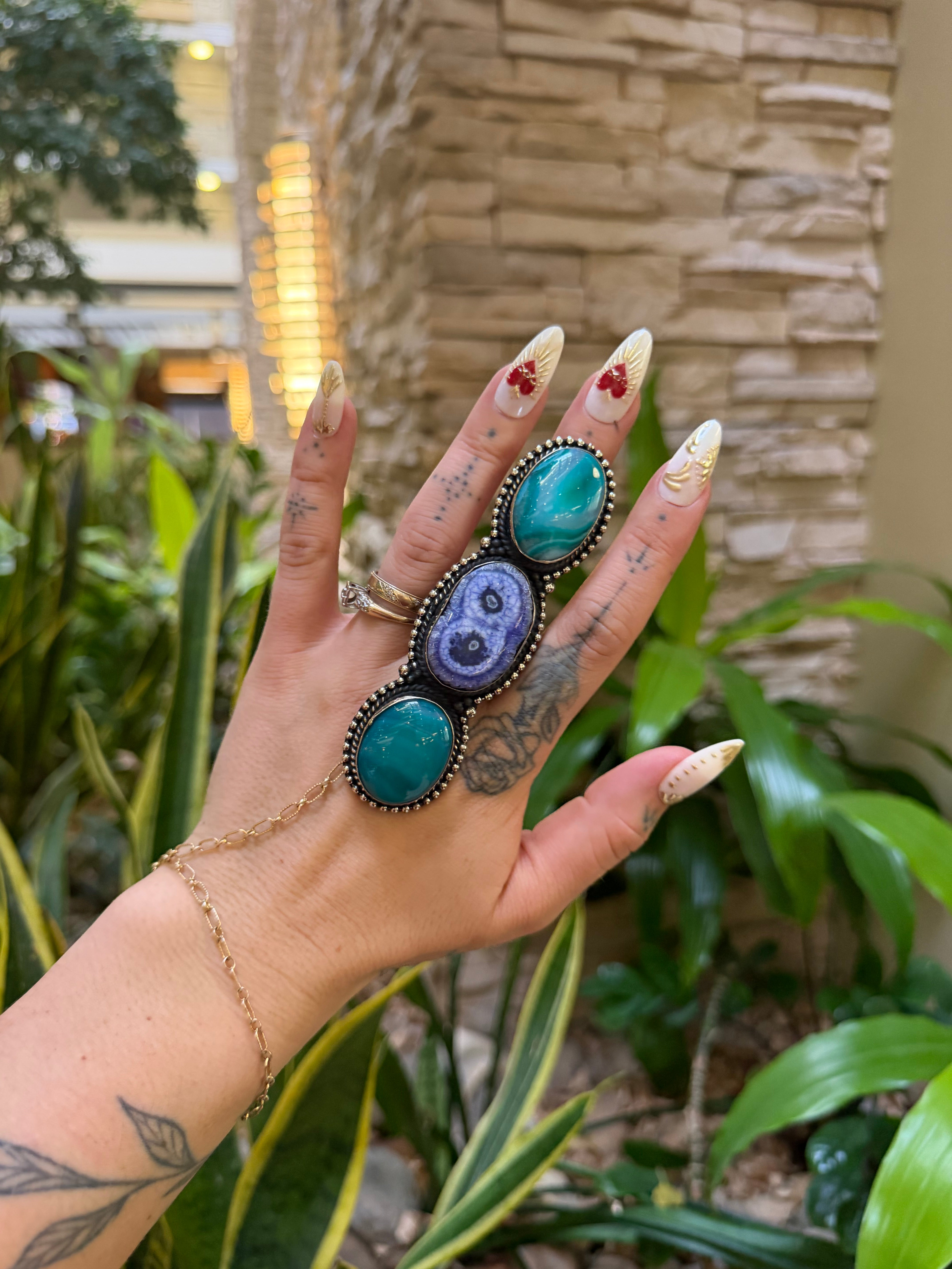 The Trio of Blues Ring