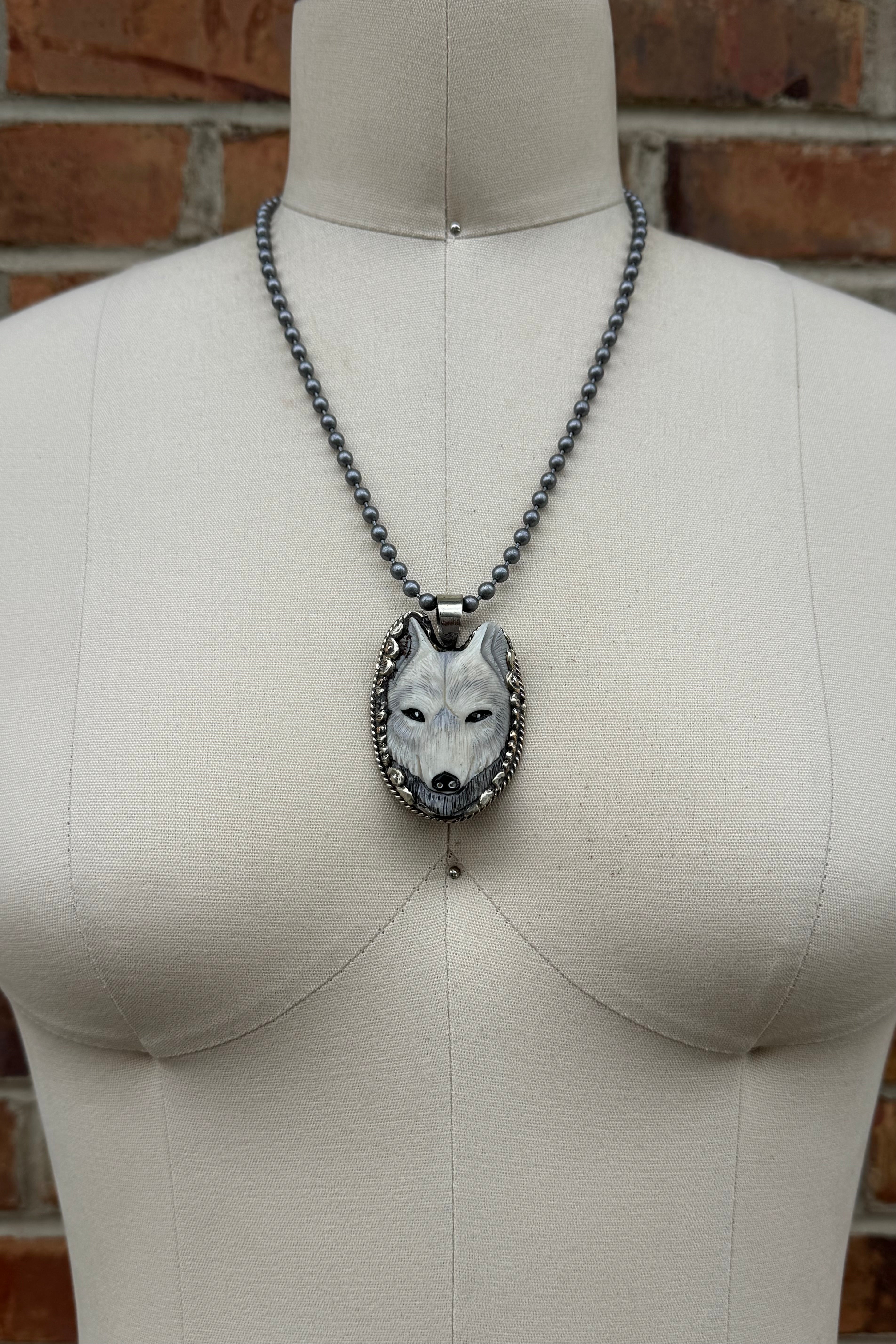 Howl For Me Wolf Necklace