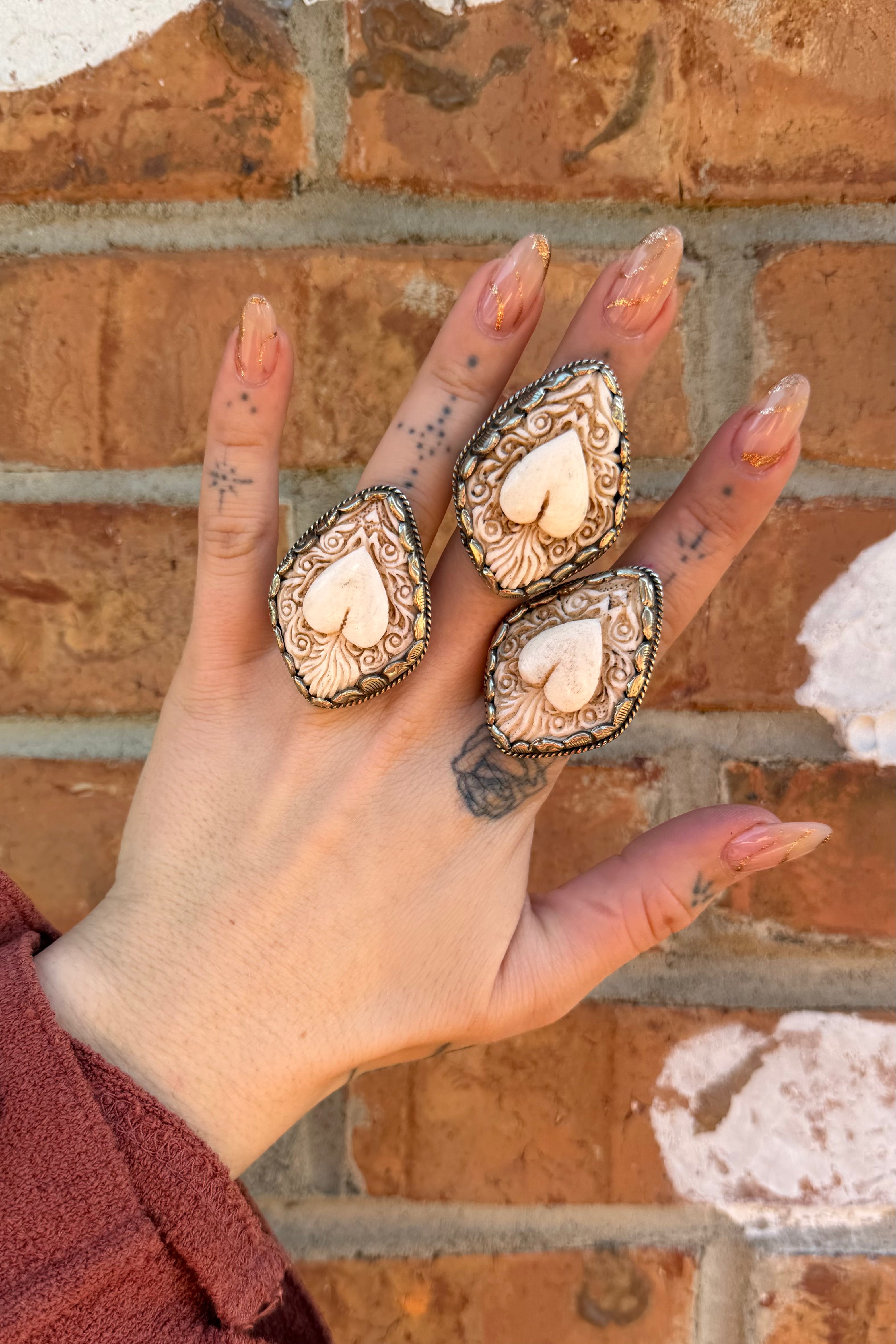 Tibetan Sacred Heart Ring