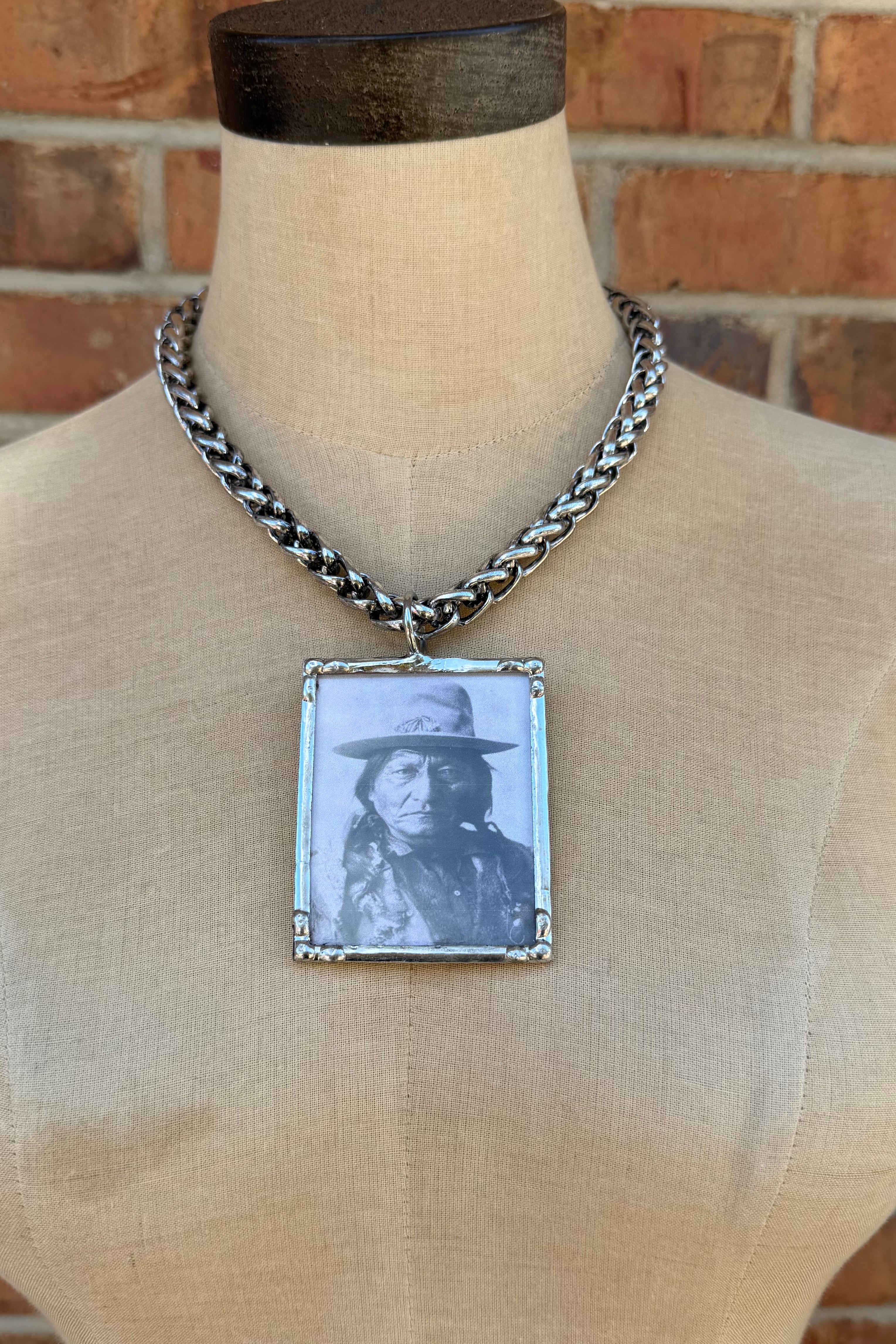 Chief Portrait 3 Necklace