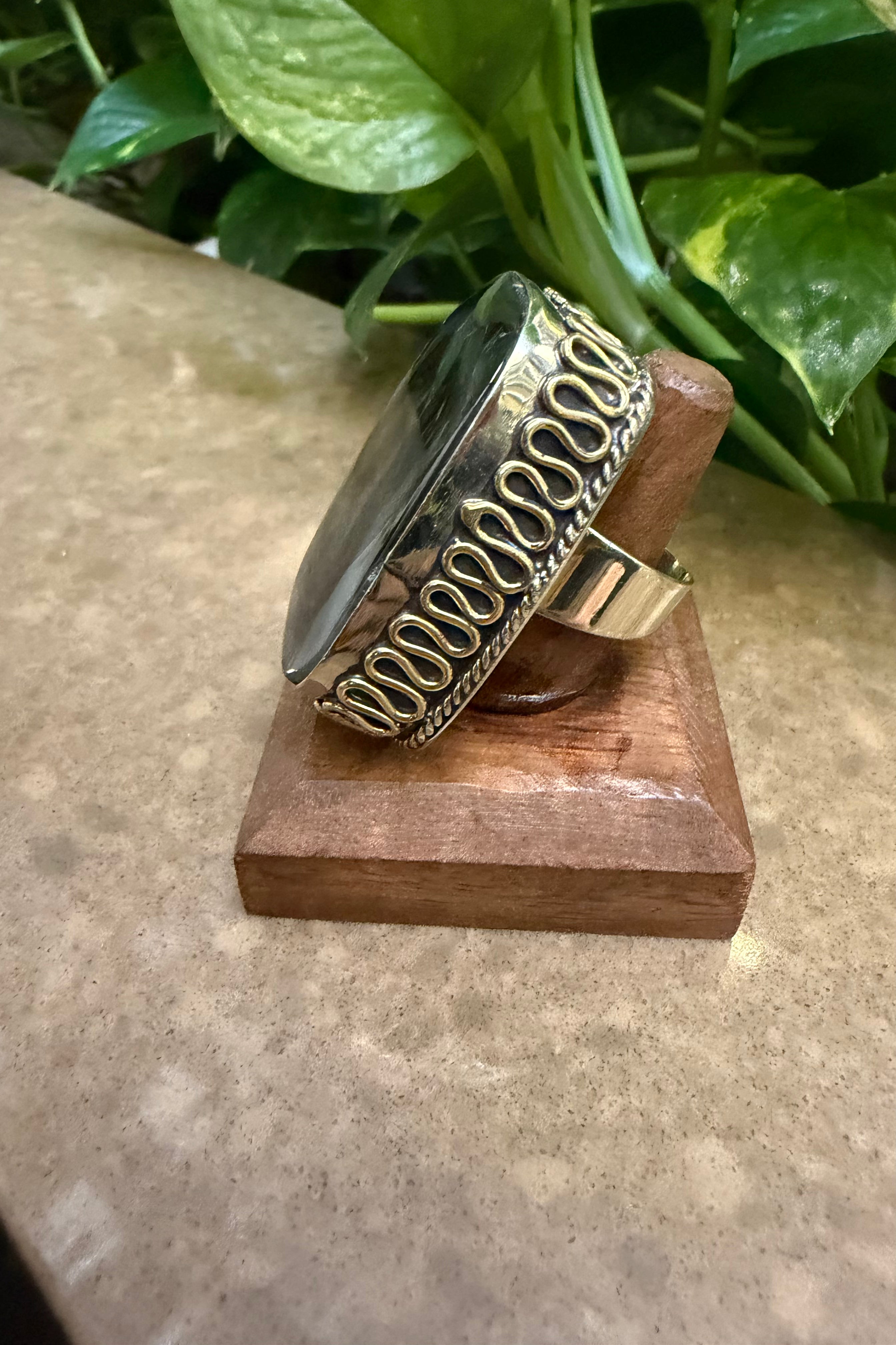 Black Elvis Ring
