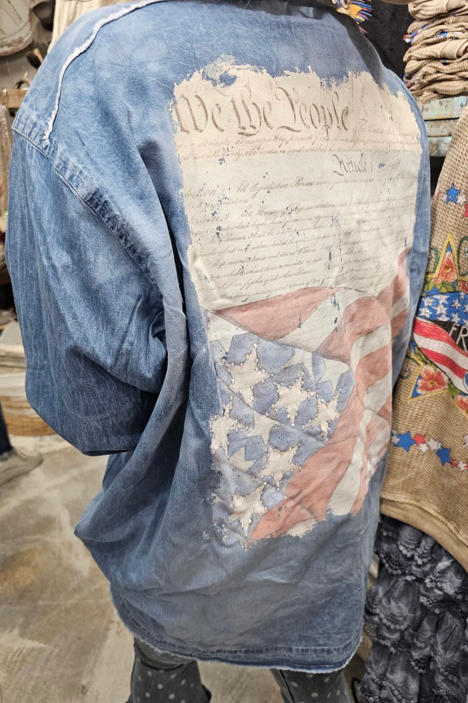 We The People Railroad Shirt