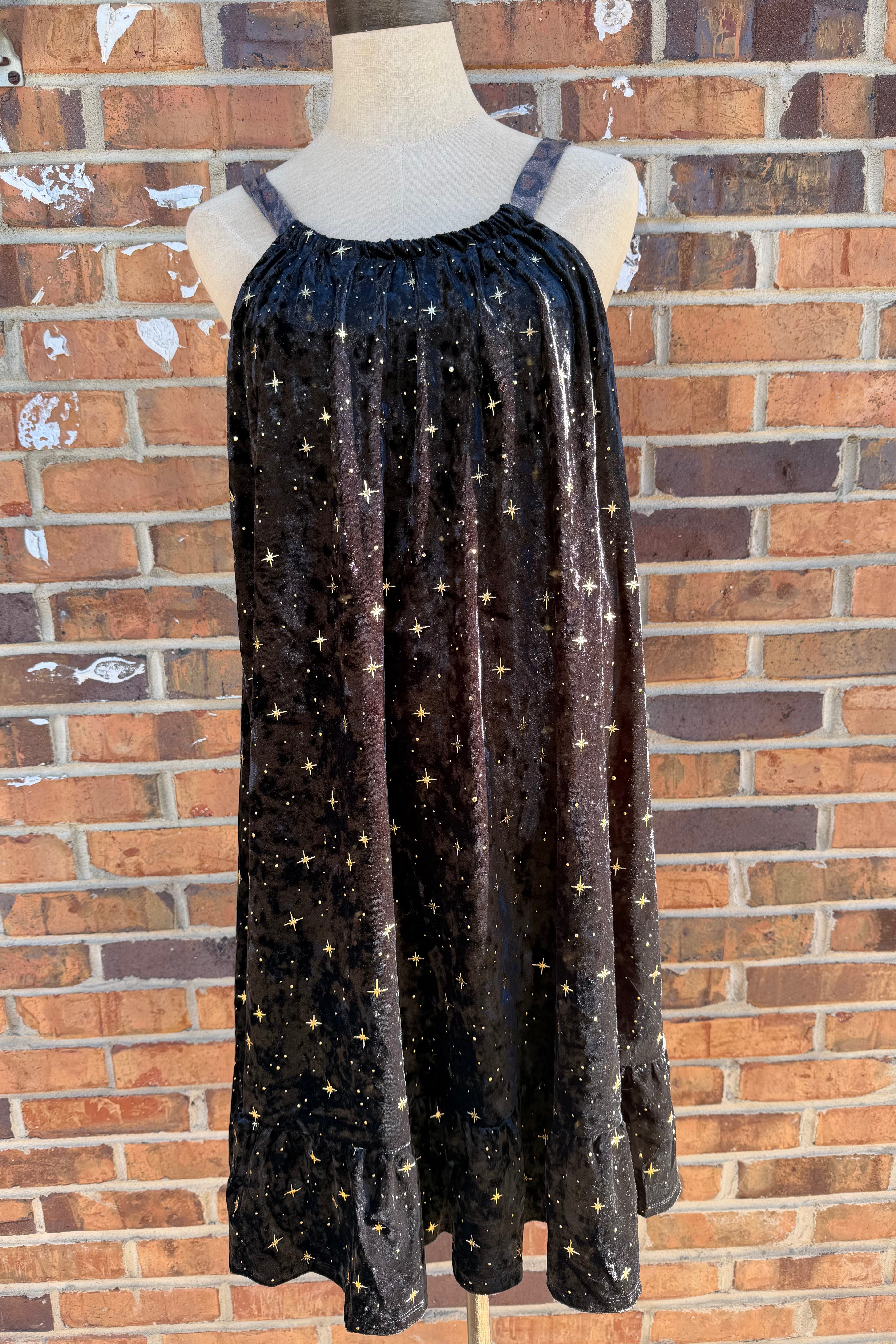 Velvet Stars Dress