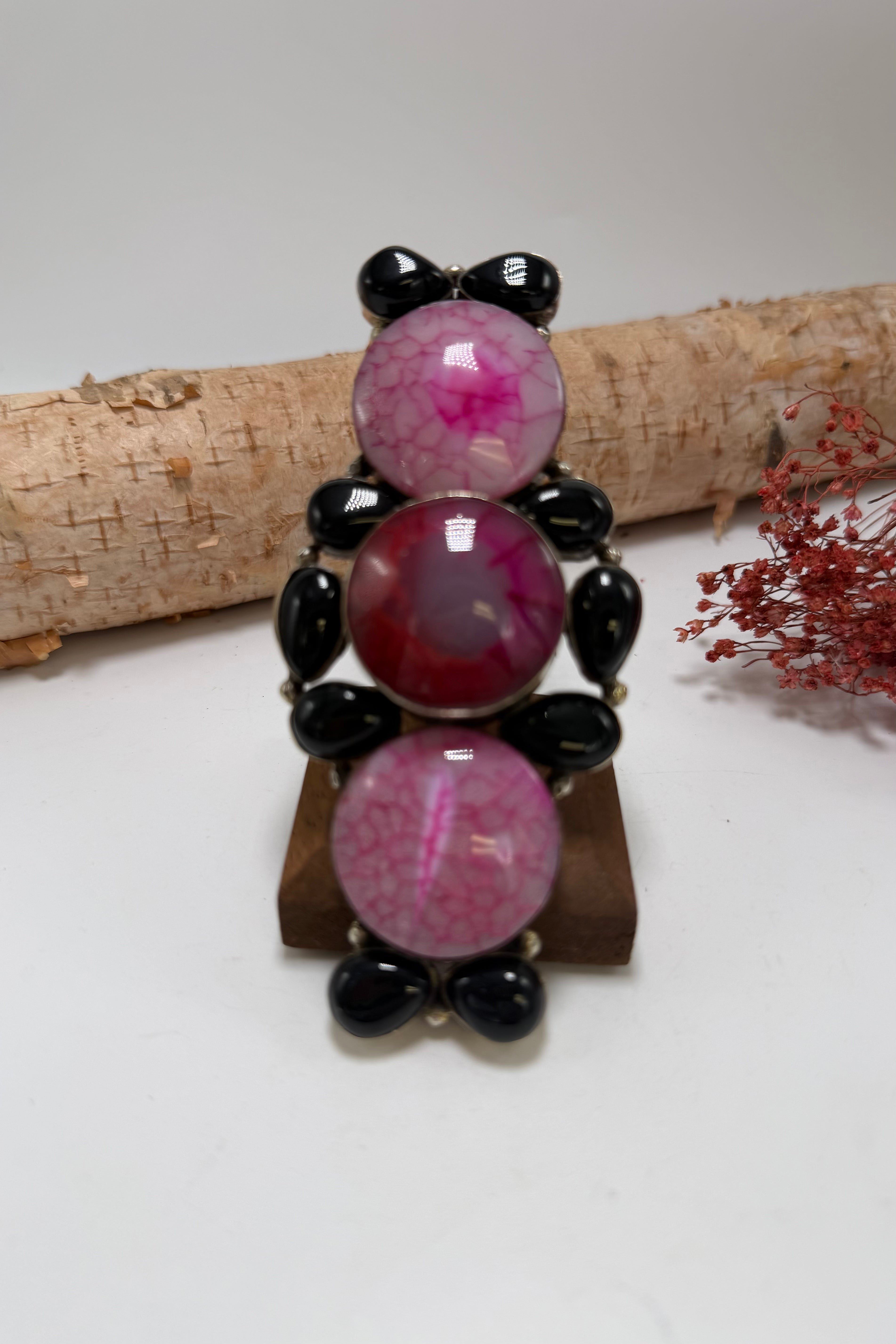 Three Shades Pink Ring