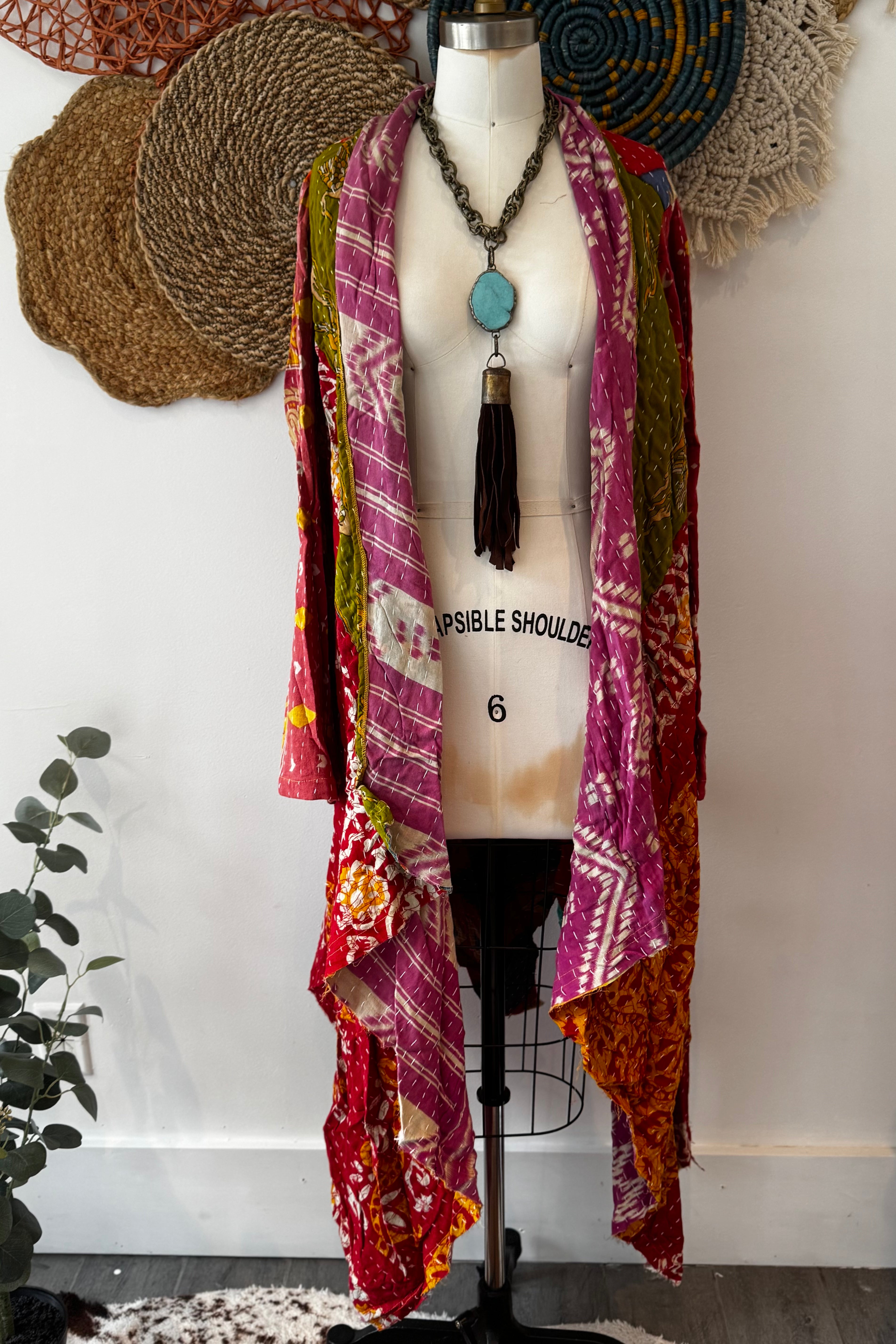 Kantha Sunrise Duster Combo H
