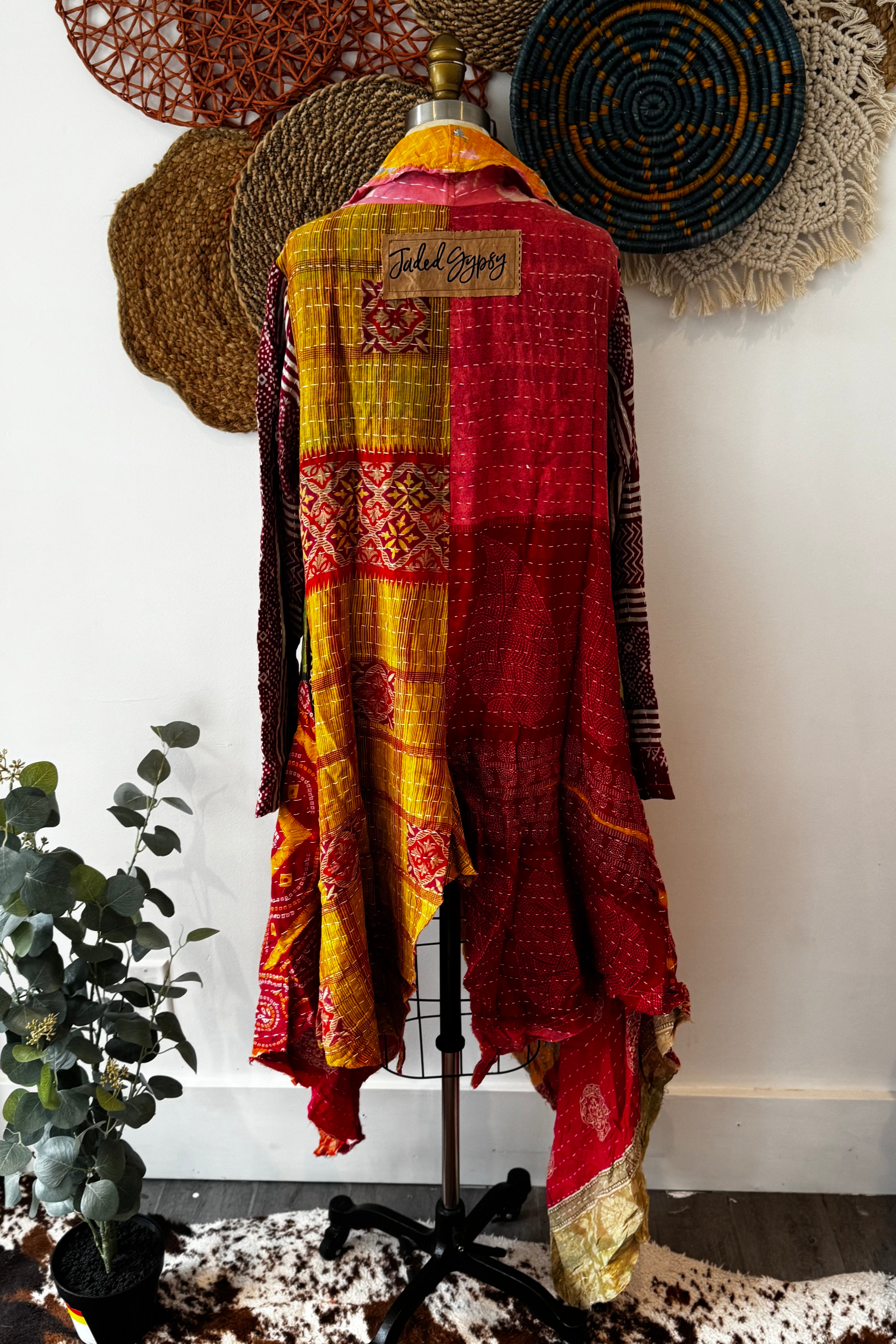 Kantha Sunrise Duster Combo G
