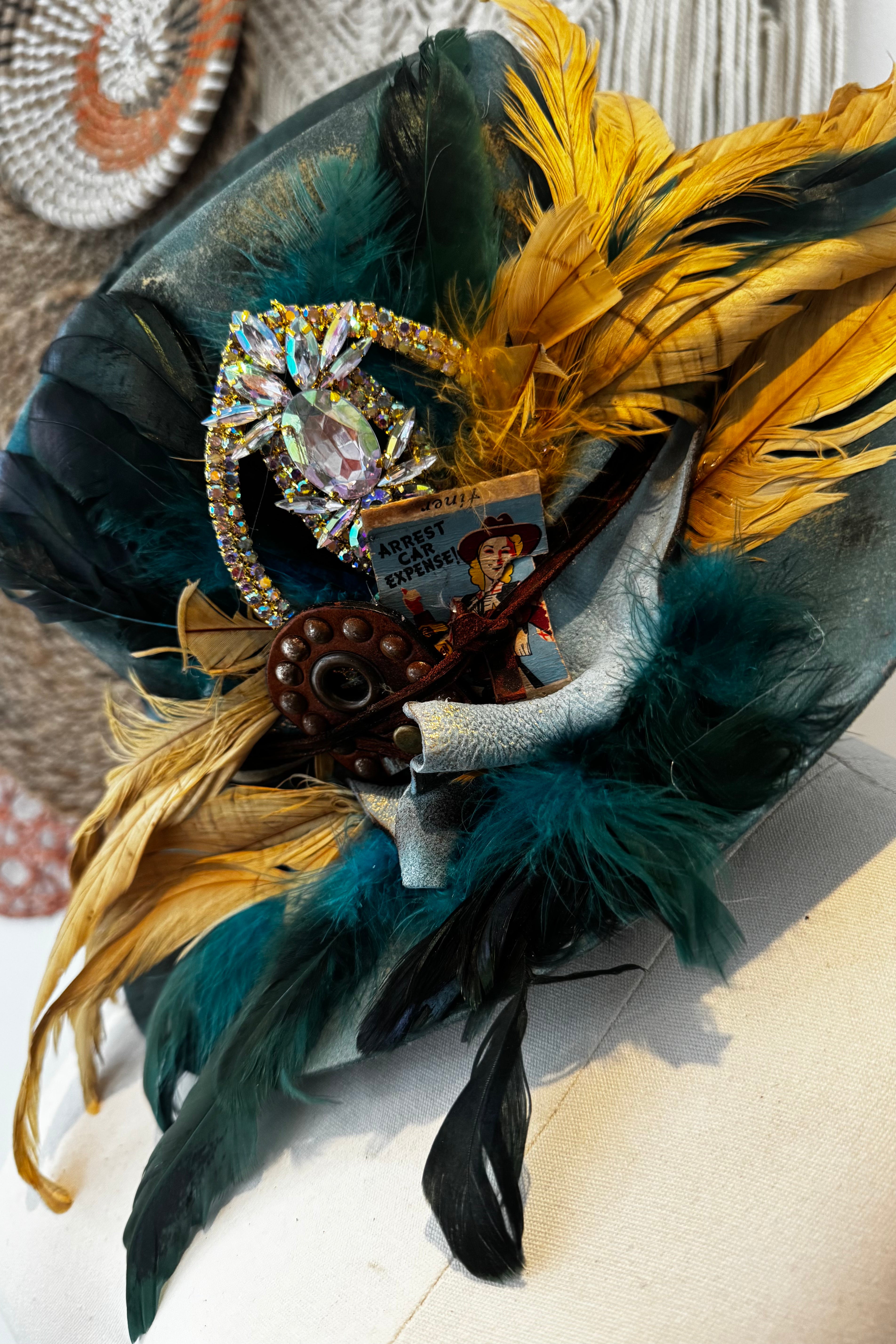 Janette Blue Steel Statement Cowgirl Hat