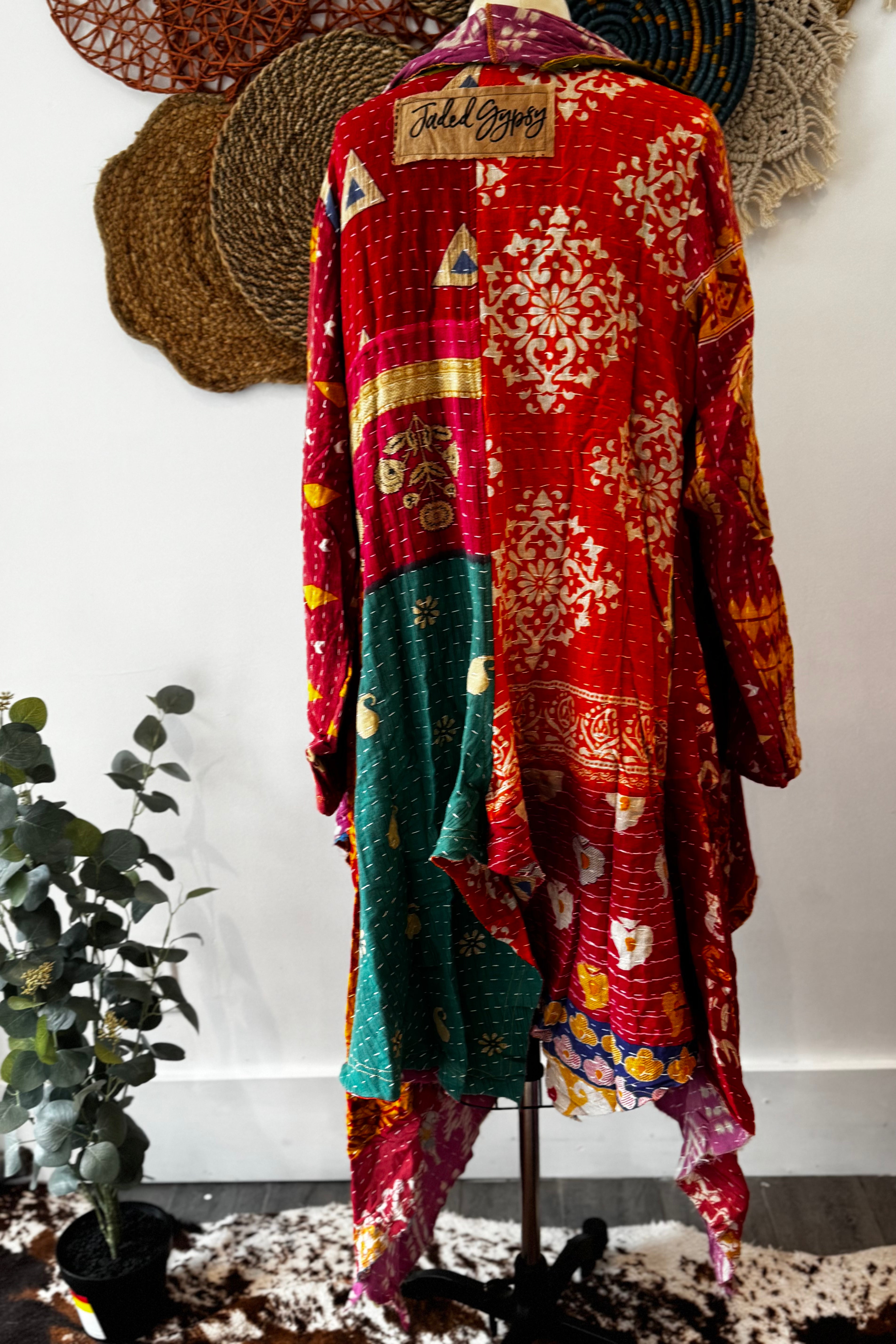 Kantha Sunrise Duster Combo H