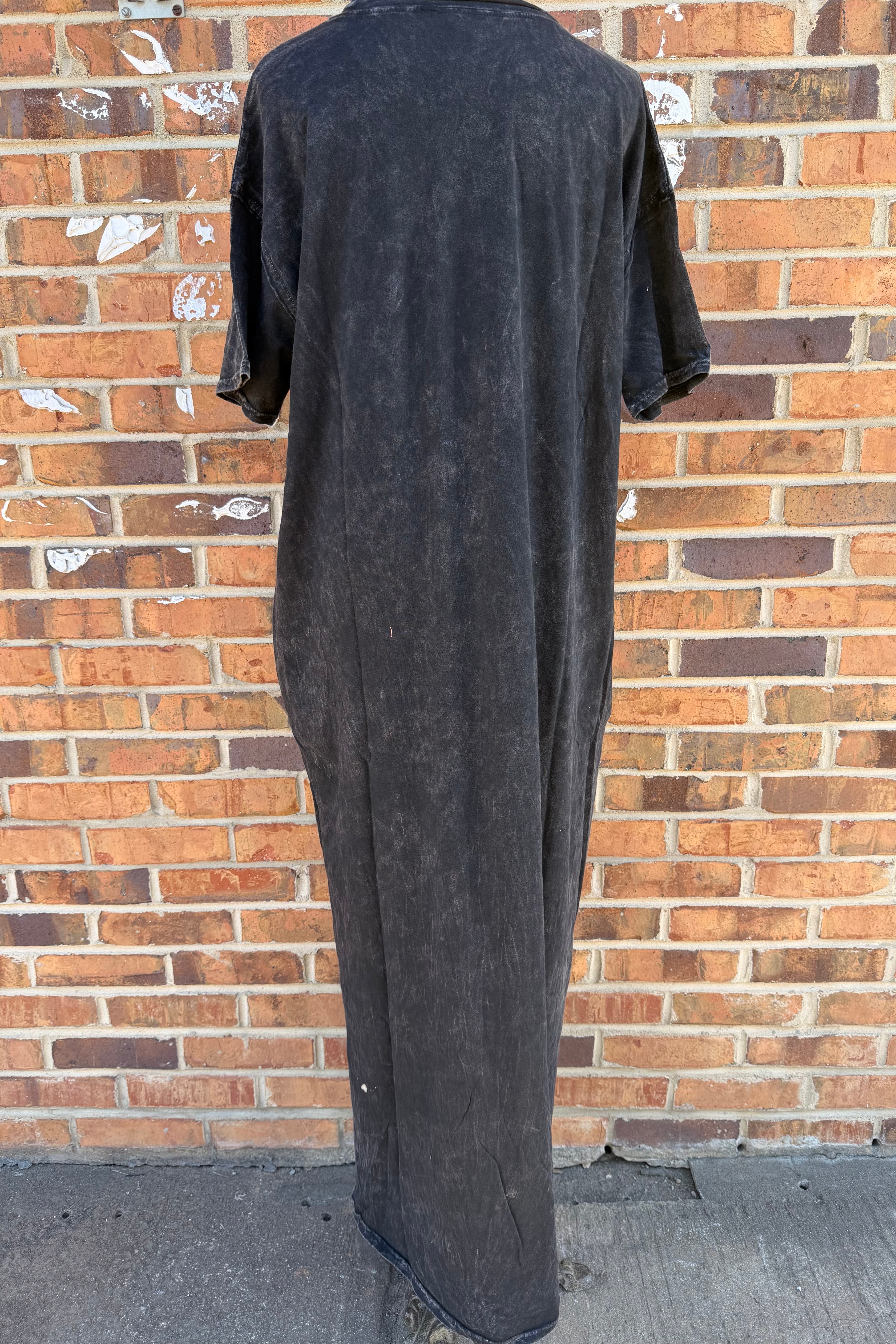 T-Shirt Dress with Patchwork Chief