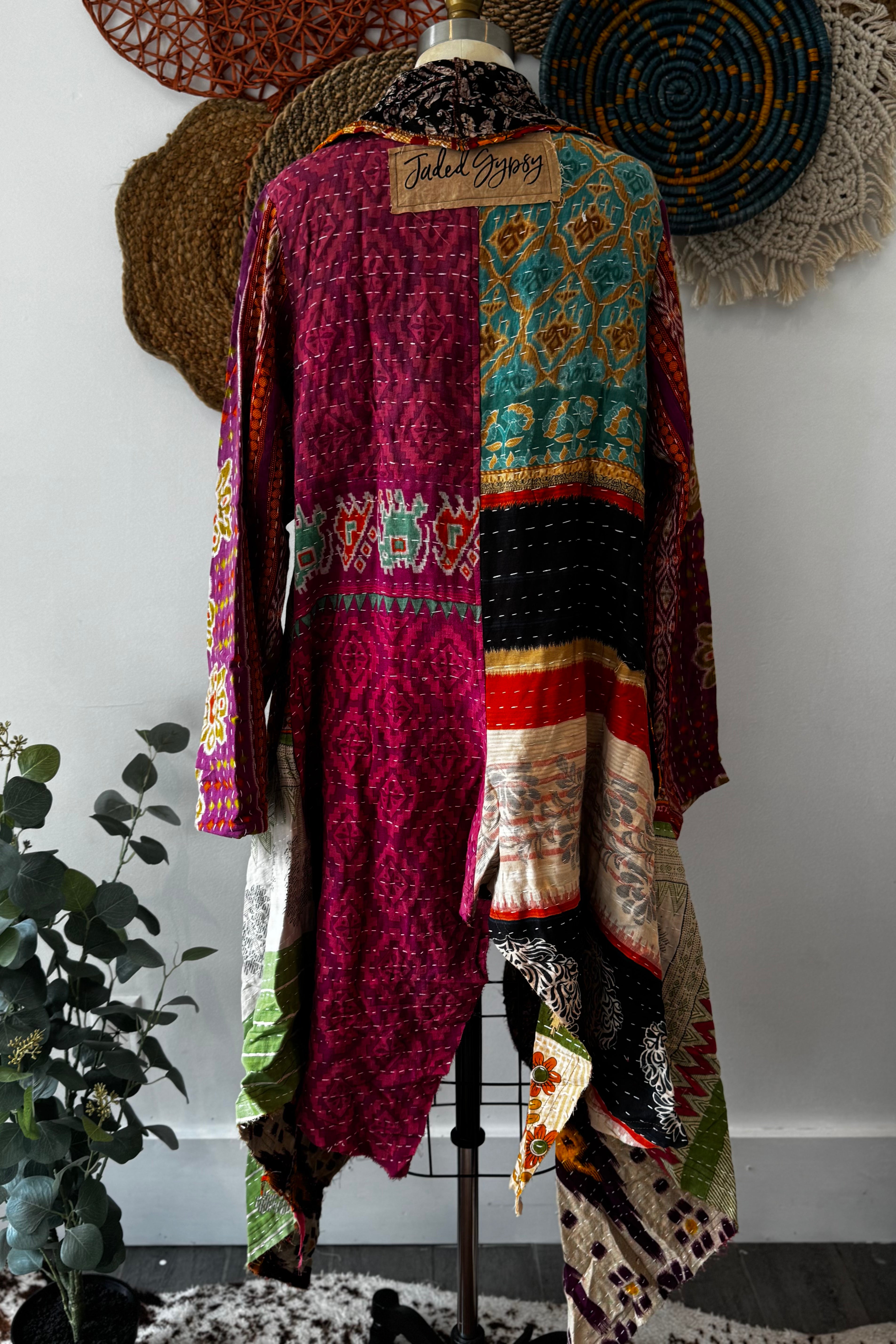 Kantha Sunrise Duster Combo B