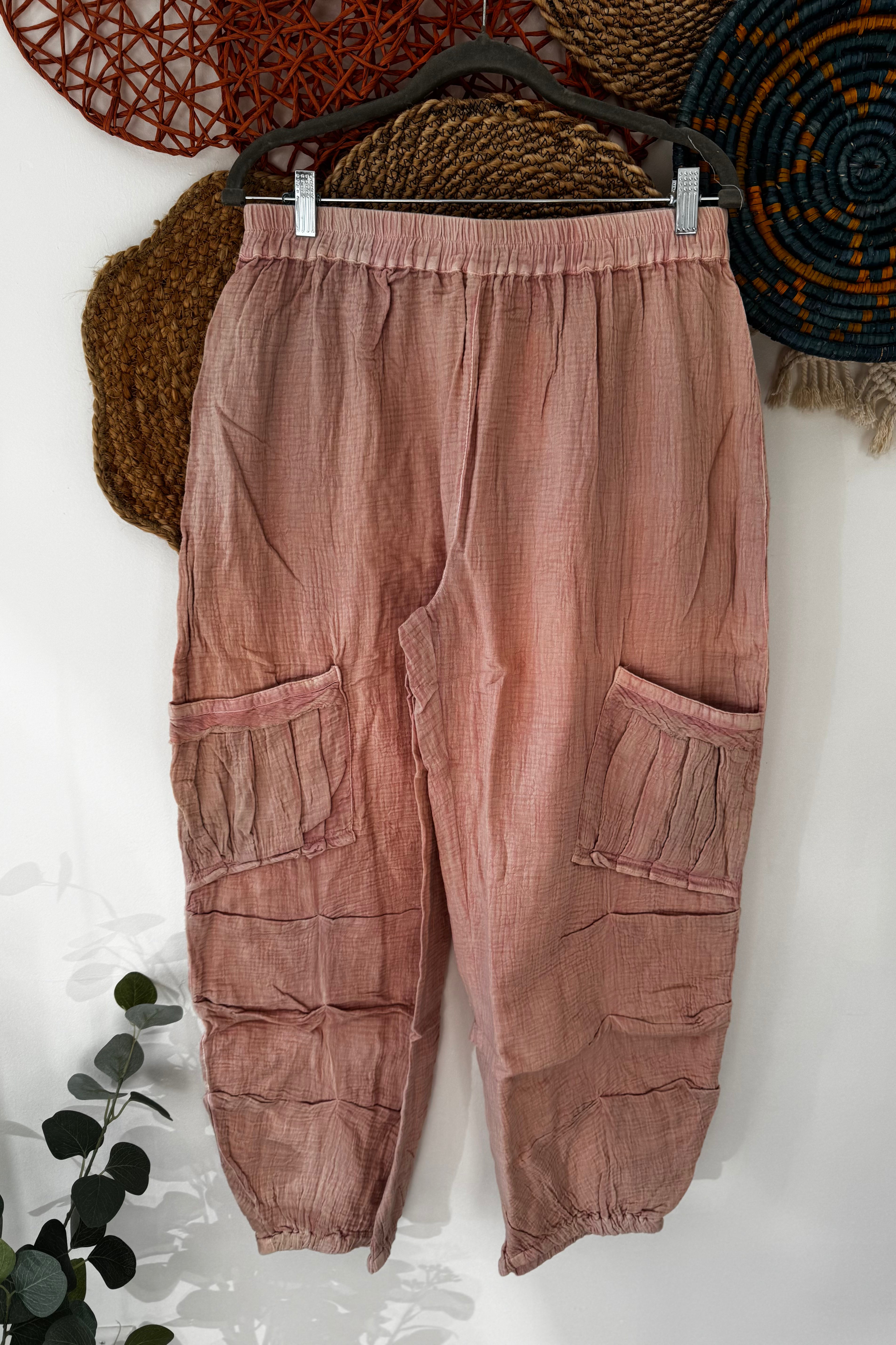 Sale - Paper Lace Cotton Pant