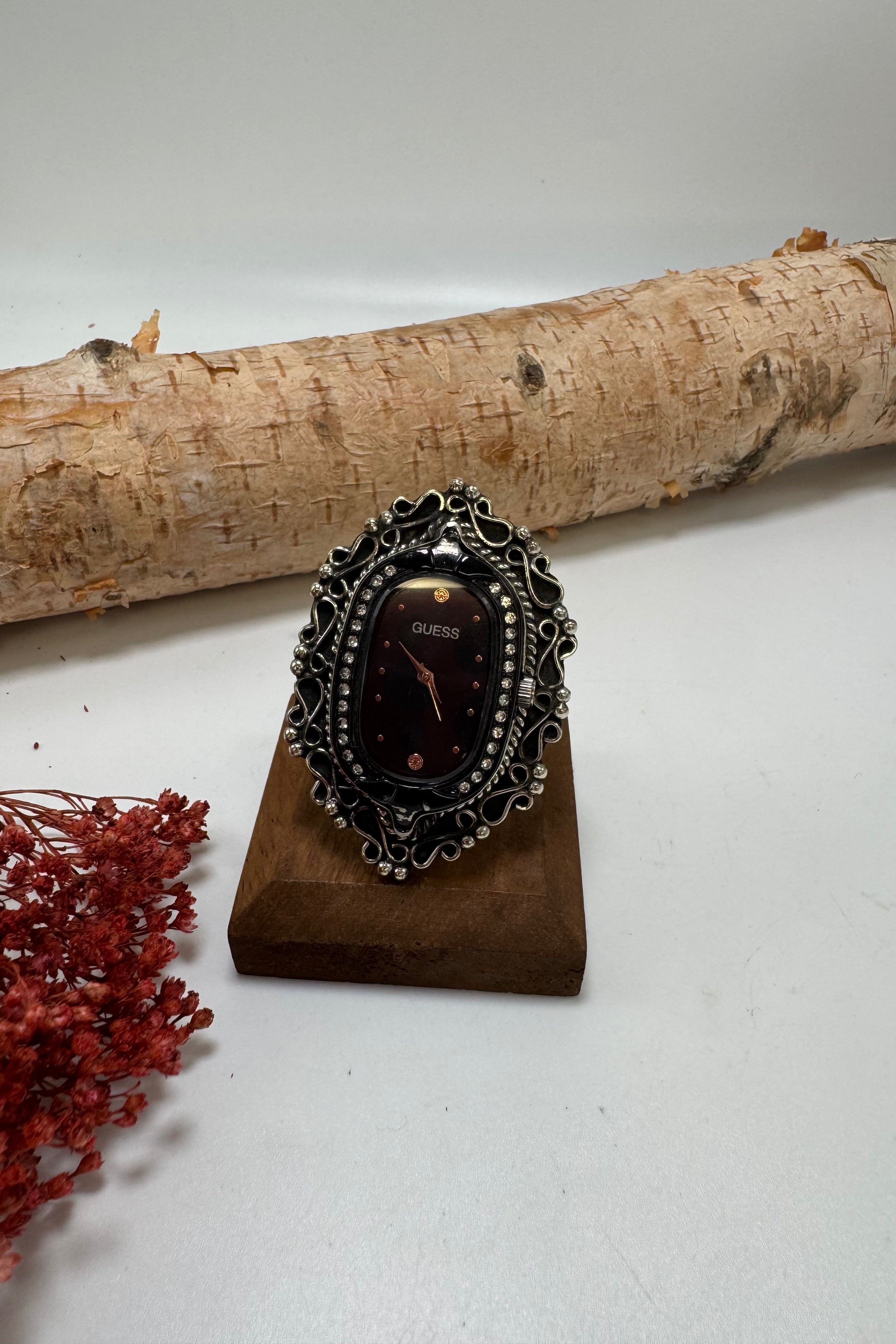 Filigree Time Watch Ring