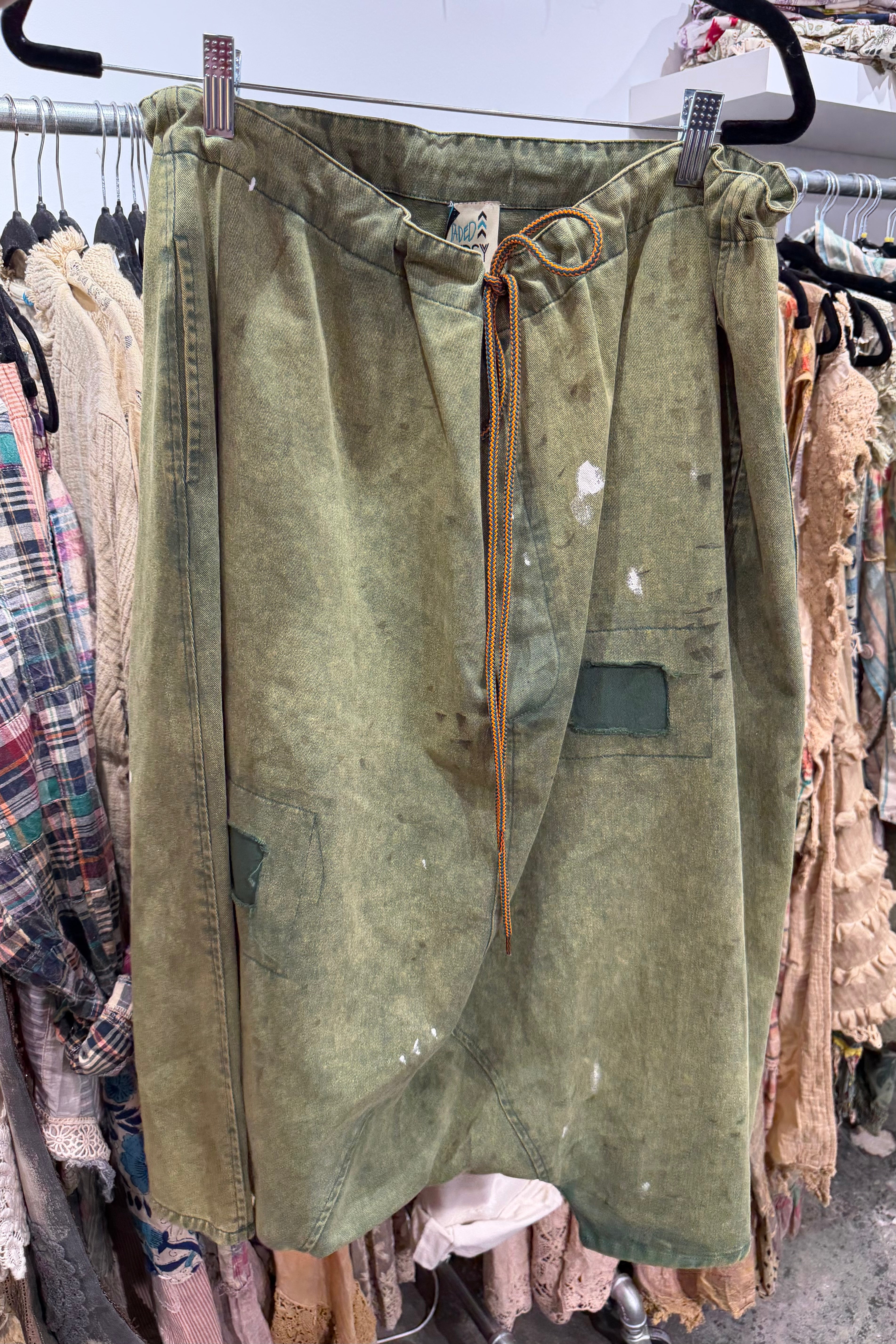 Preorder - Earthsong Harem Pant In Olive