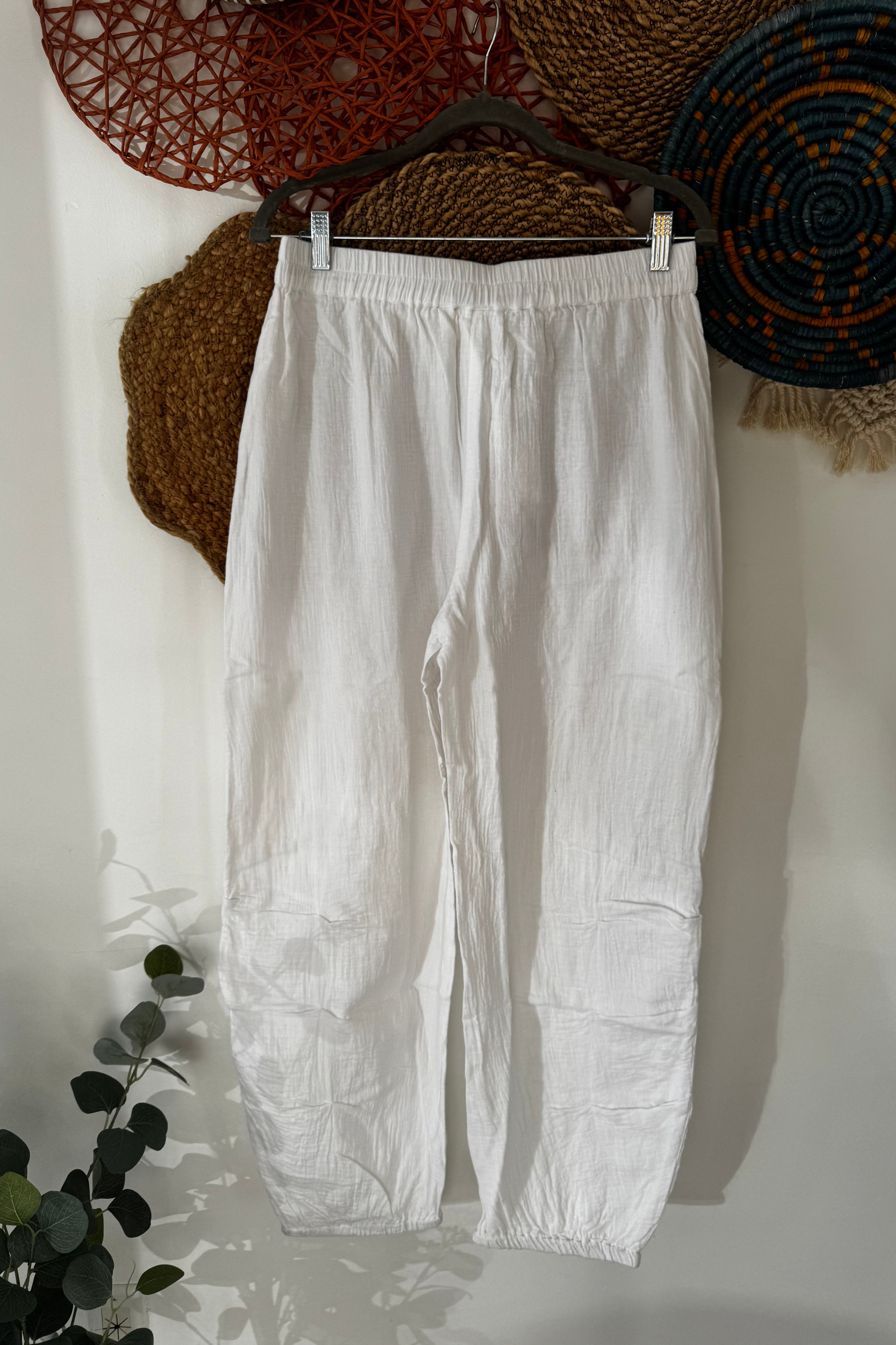 Sale - Paper Lace Cotton Pant