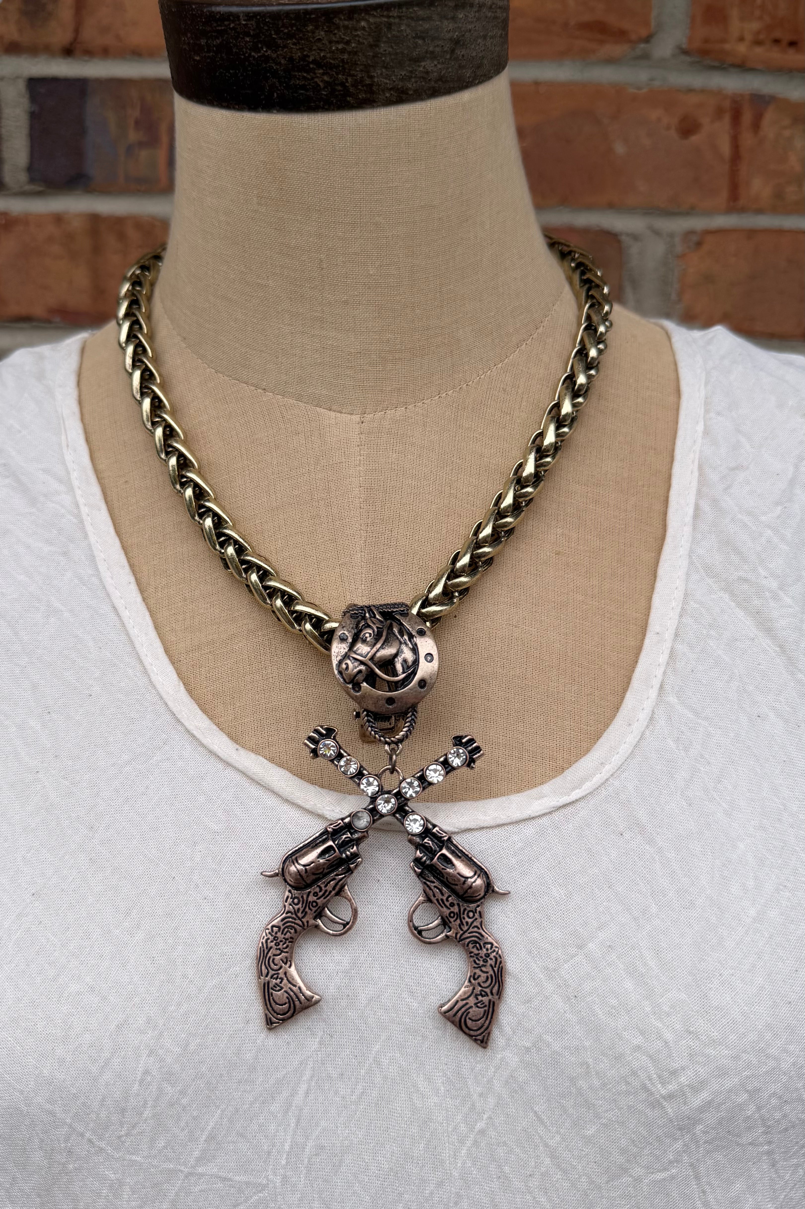 Double Shot Necklace