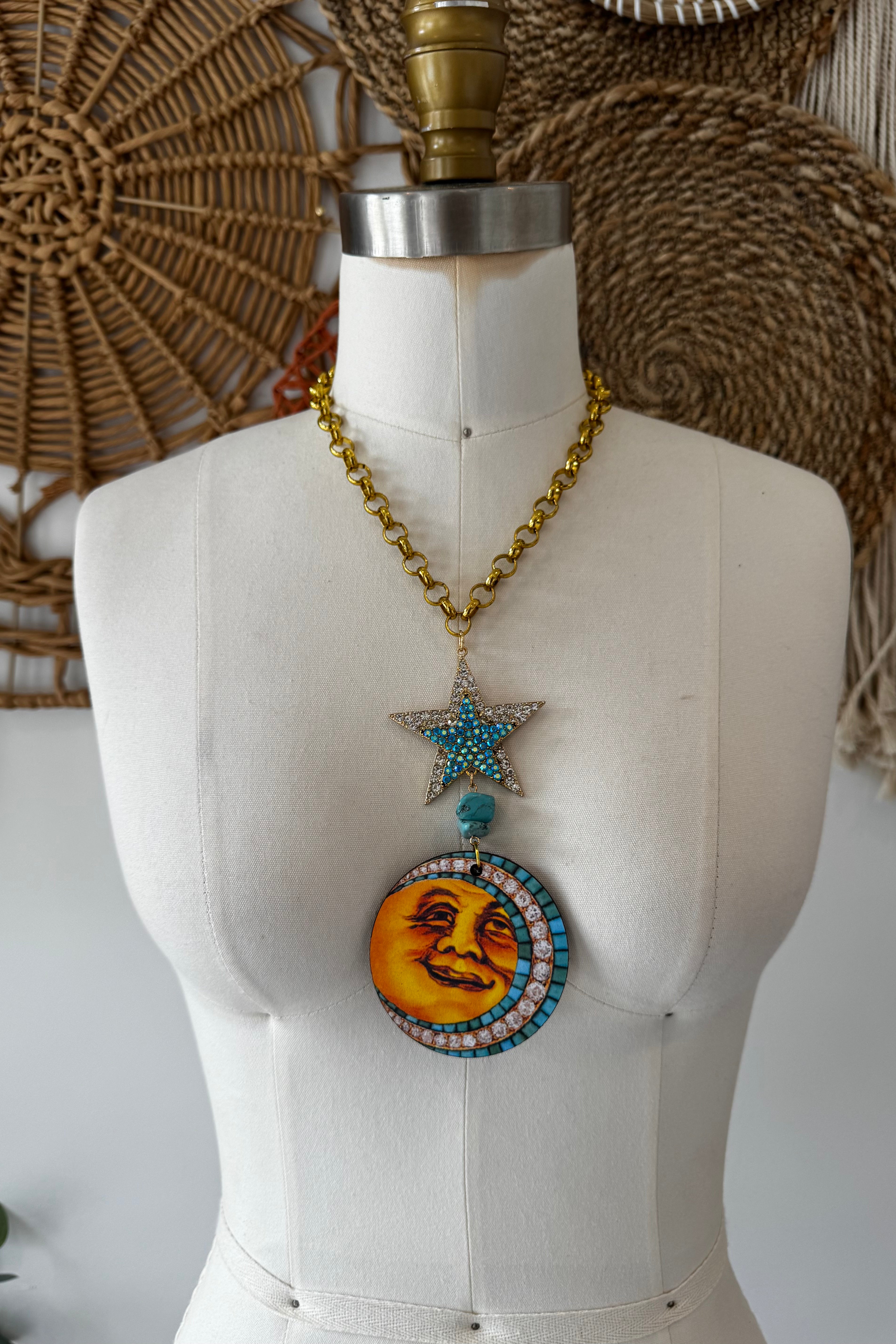 Good Night Sweet Moon Necklace