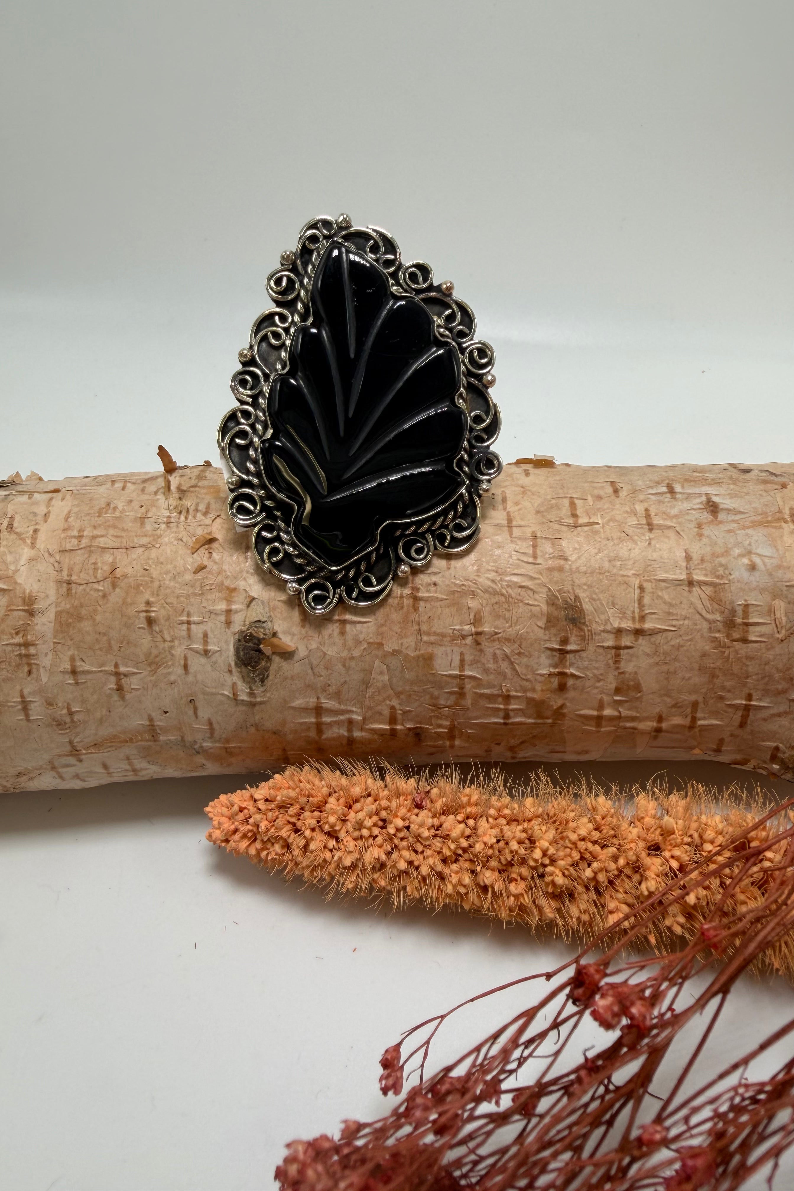 Mystic Forest Leaf Ring