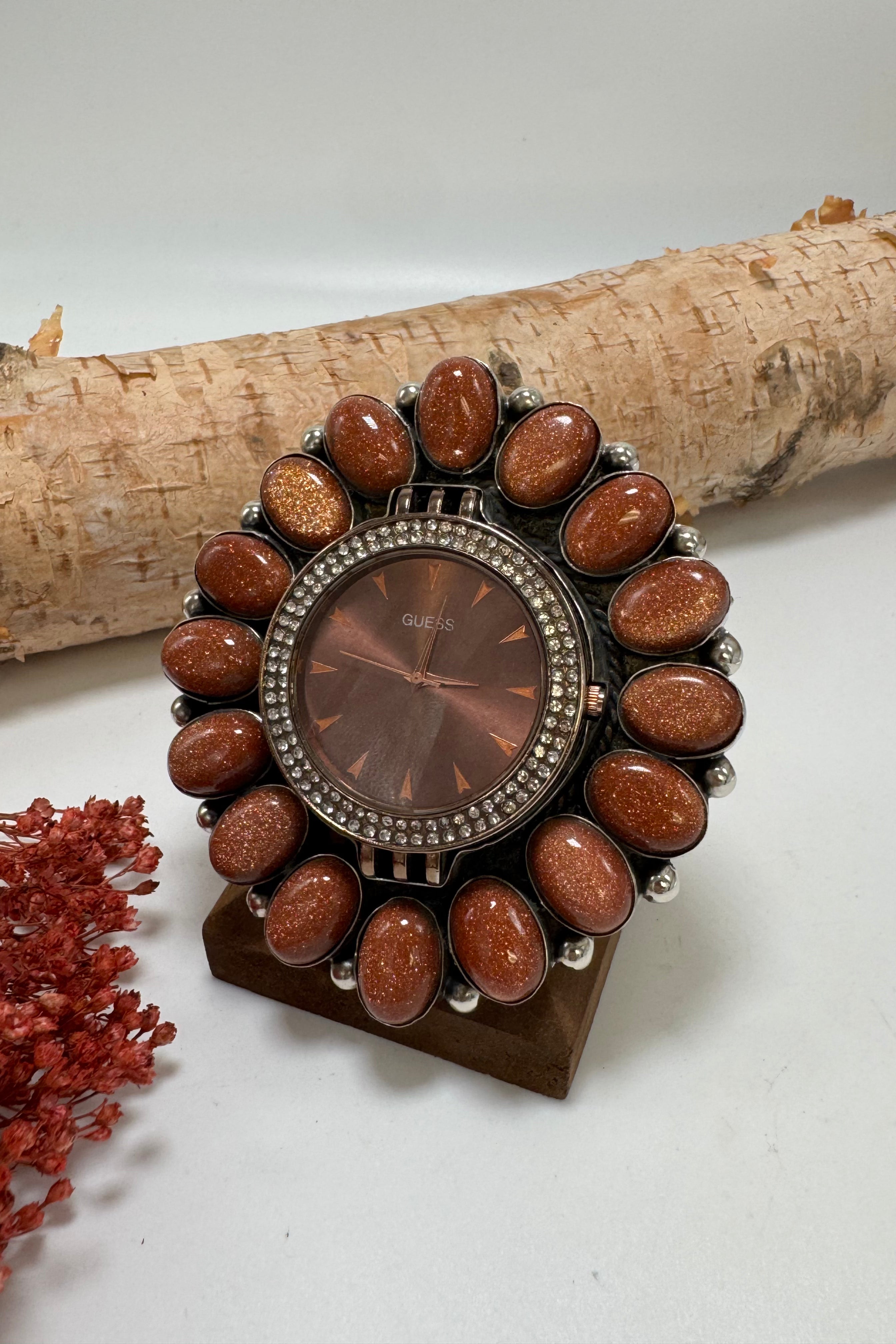 Flower Power Watch Ring
