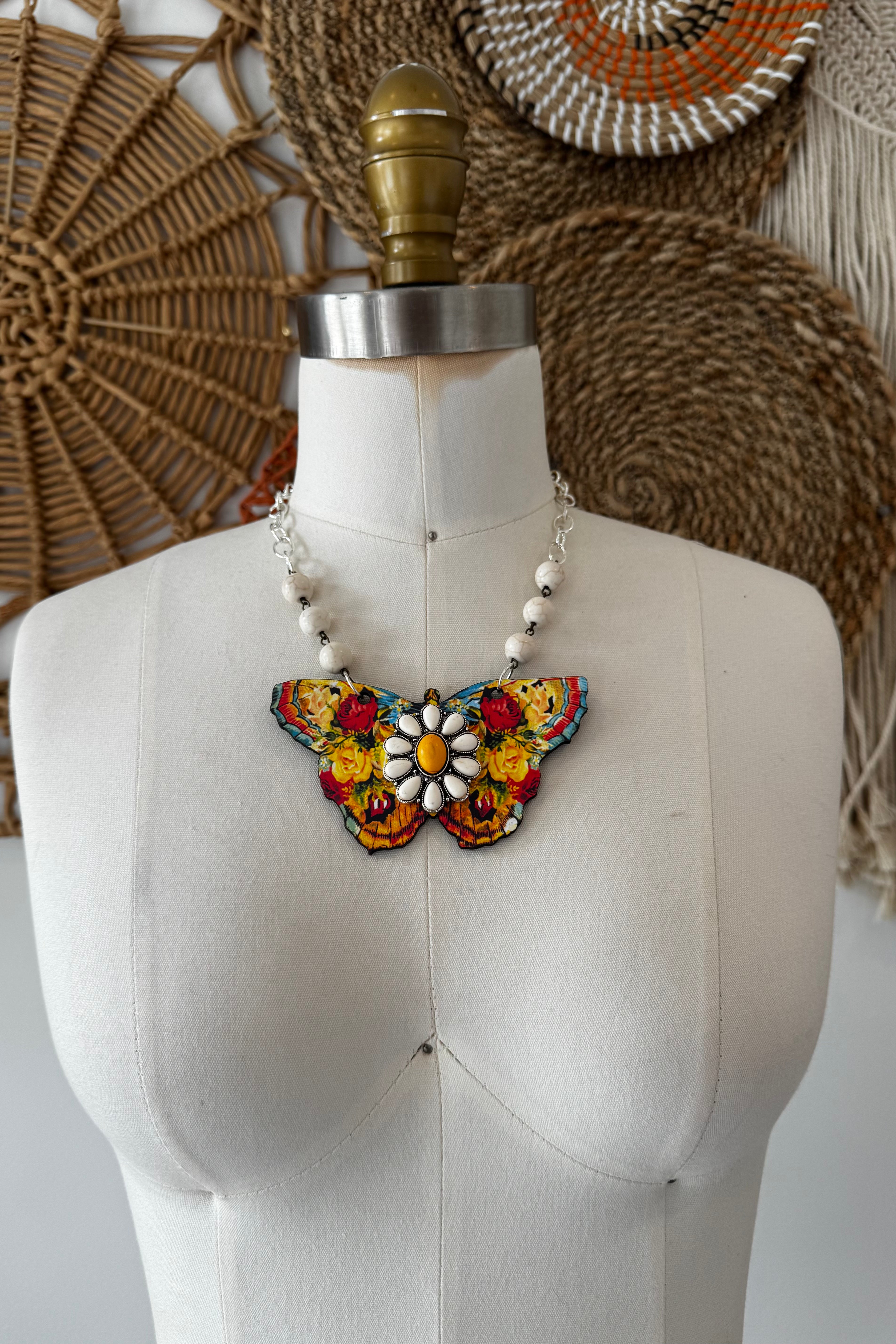 Butterfly Bliss Handmade Necklace