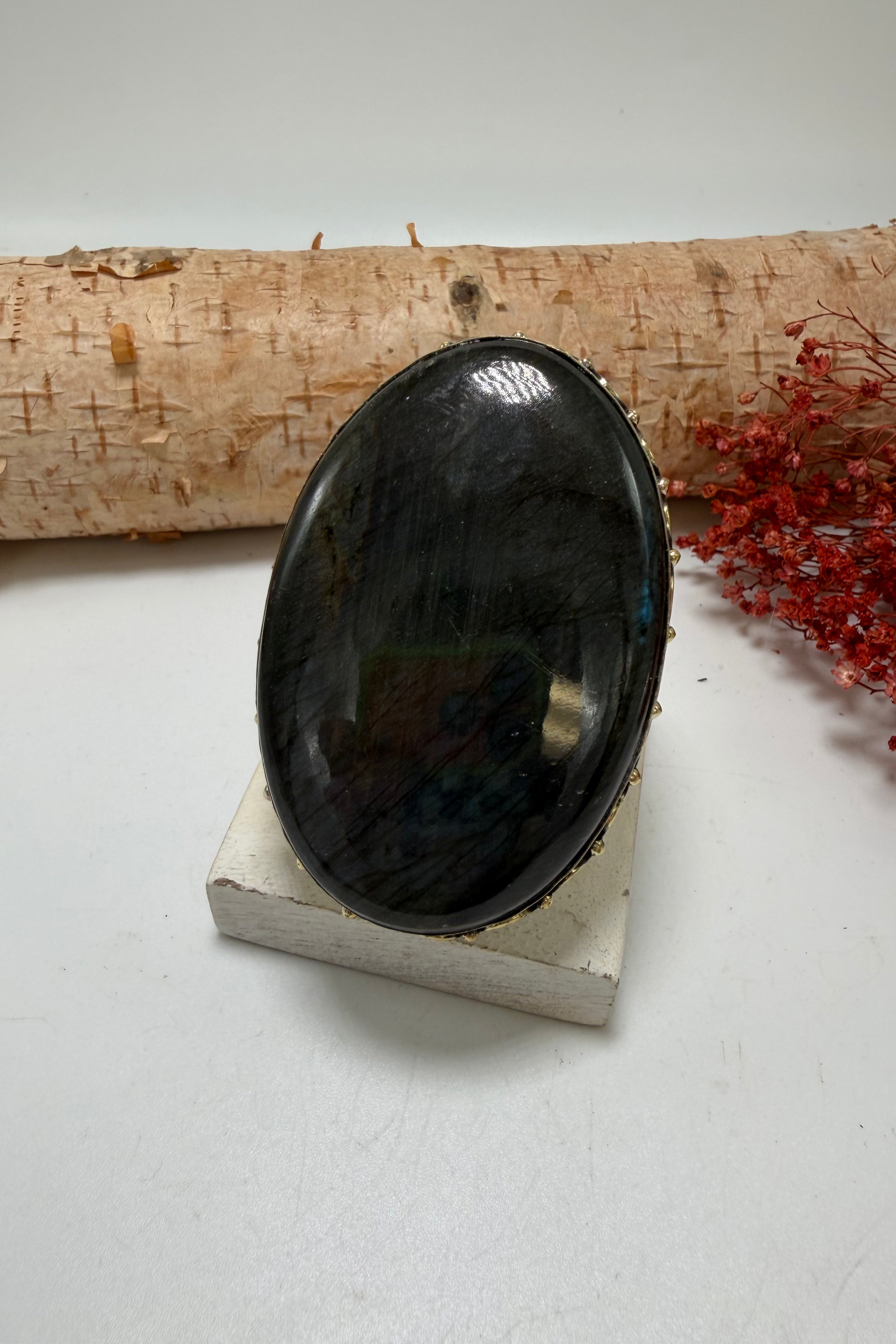 Labradorite At Night Ring 