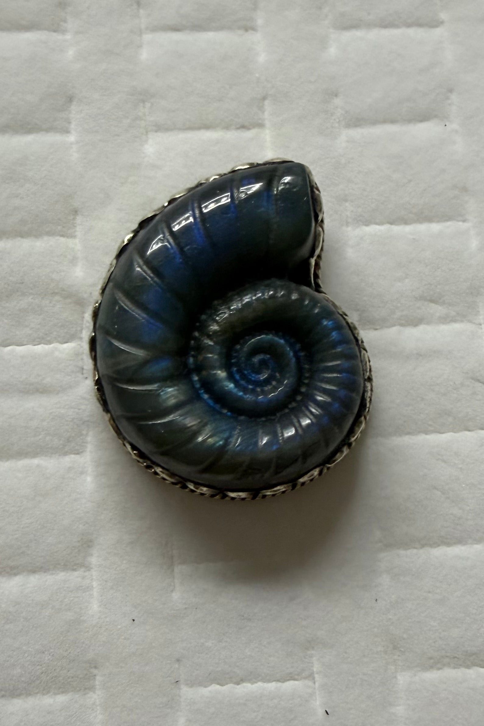 Laborite Spiral Shell Ring