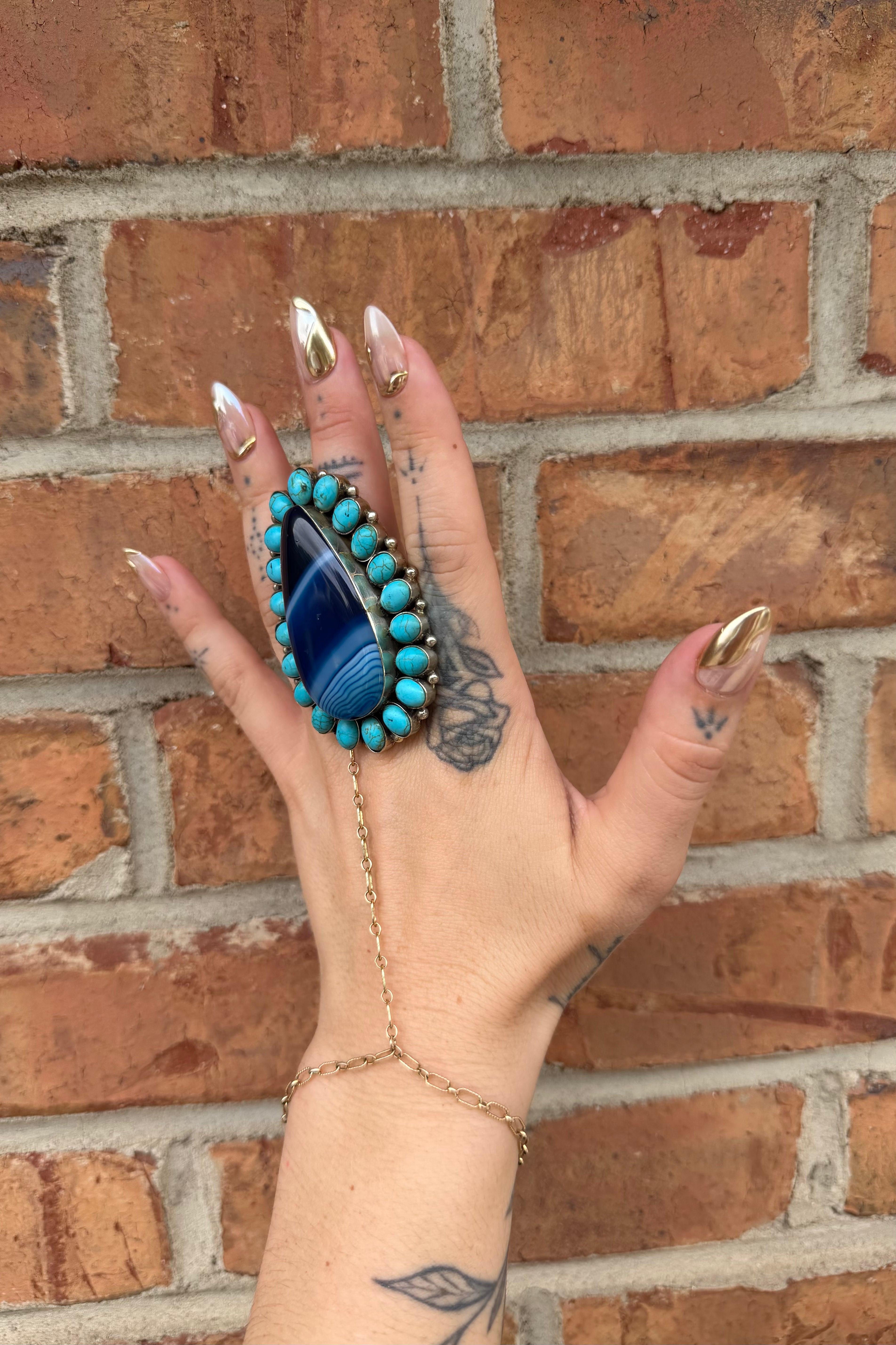 Blue Stunner Ring