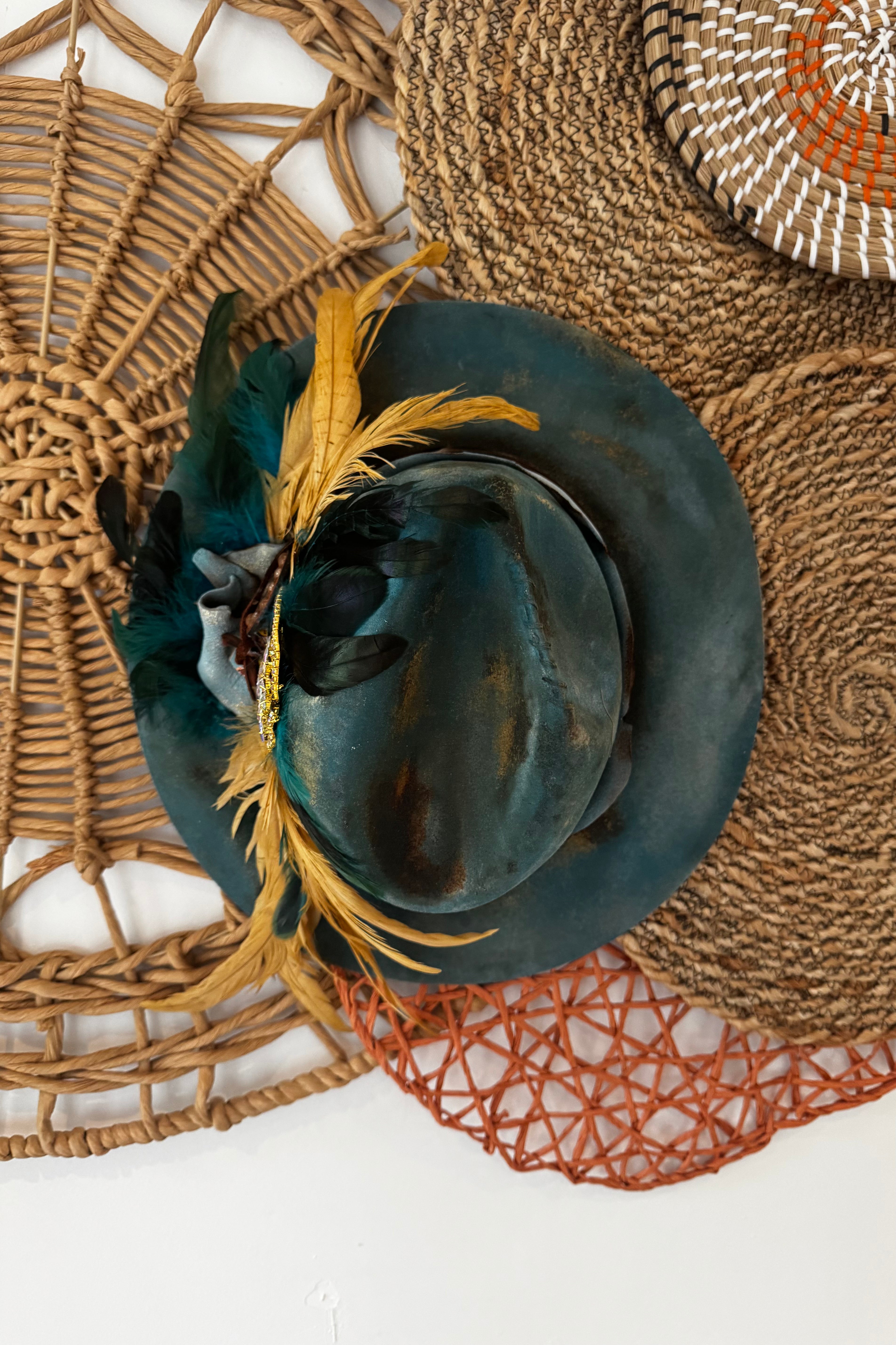 Janette Blue Steel Statement Cowgirl Hat